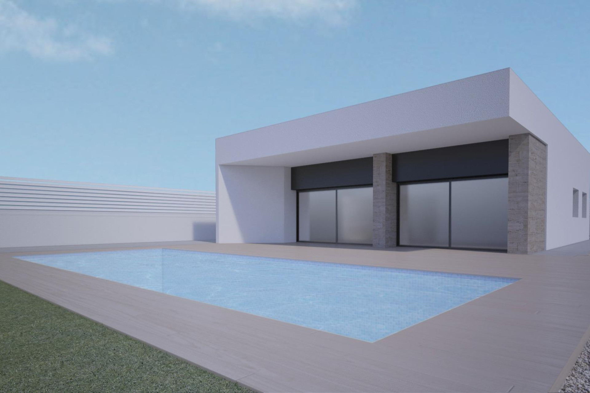 New build - 3. Semi-detached house - Aspe - Costa Blanca North