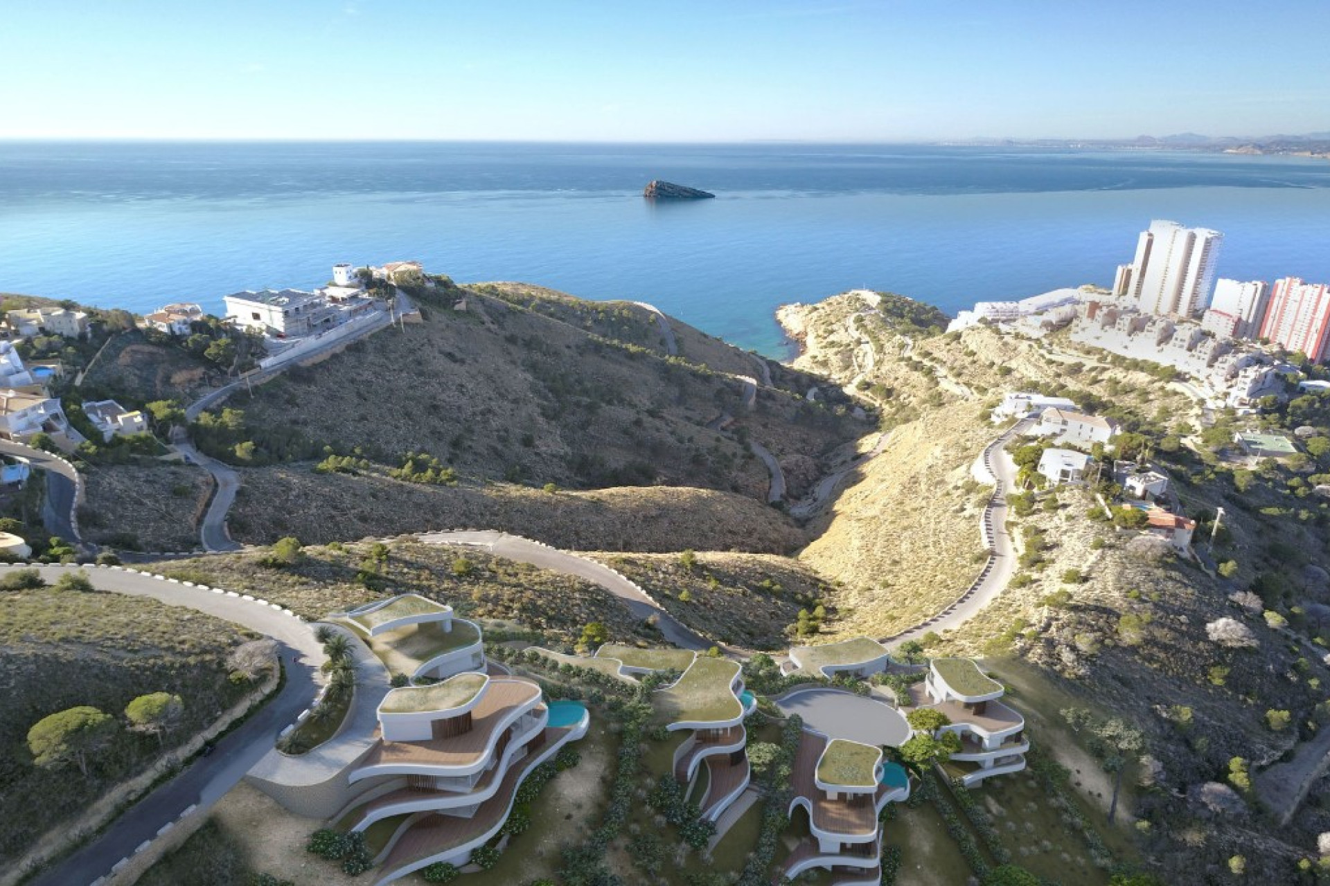 New build - 3. Semi-detached house - Benidorm - Costa Blanca North