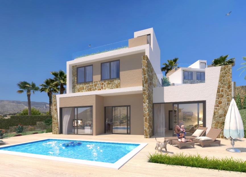 New build - 3. Semi-detached house - Benidorm - Costa Blanca North