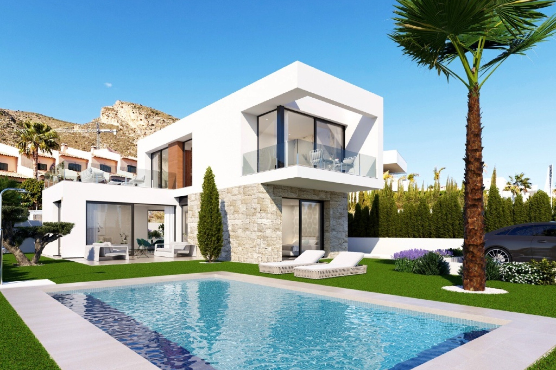 New build - 3. Semi-detached house - Benidorm - Costa Blanca North
