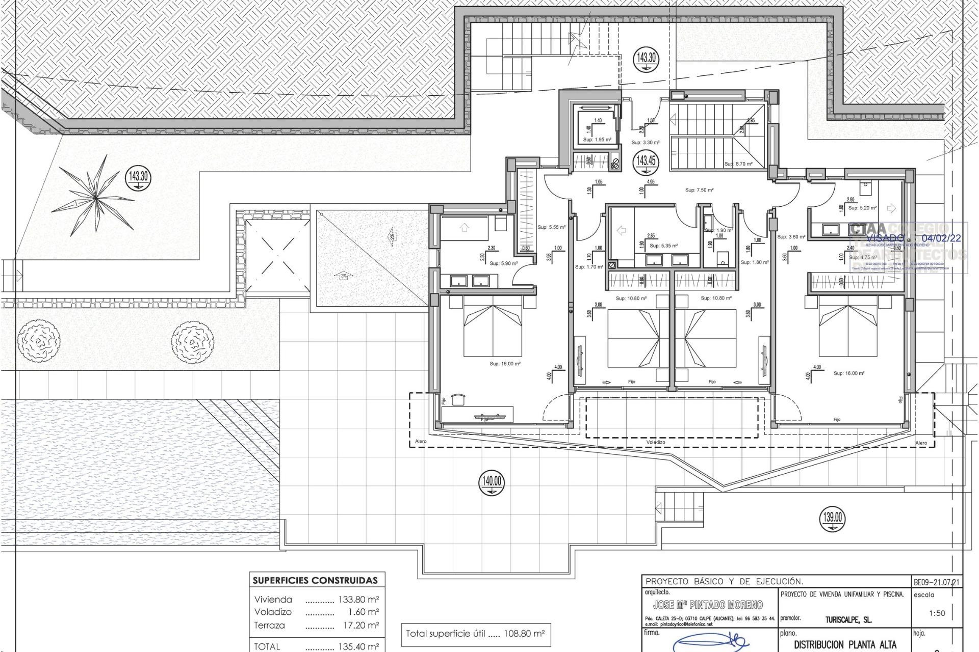 New build - 3. Semi-detached house - Benissa - Costa Blanca North