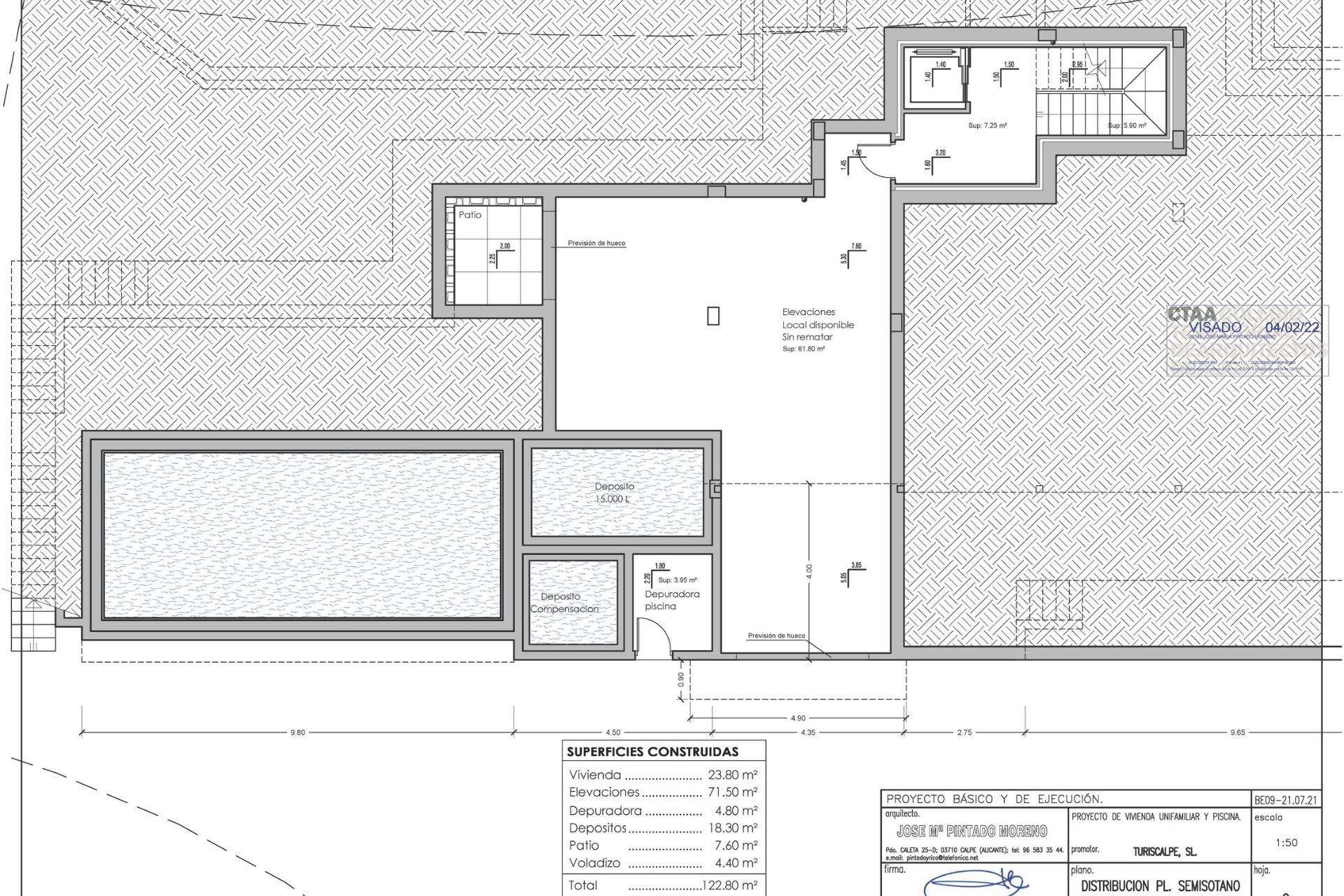 New build - 3. Semi-detached house - Benissa - Costa Blanca North