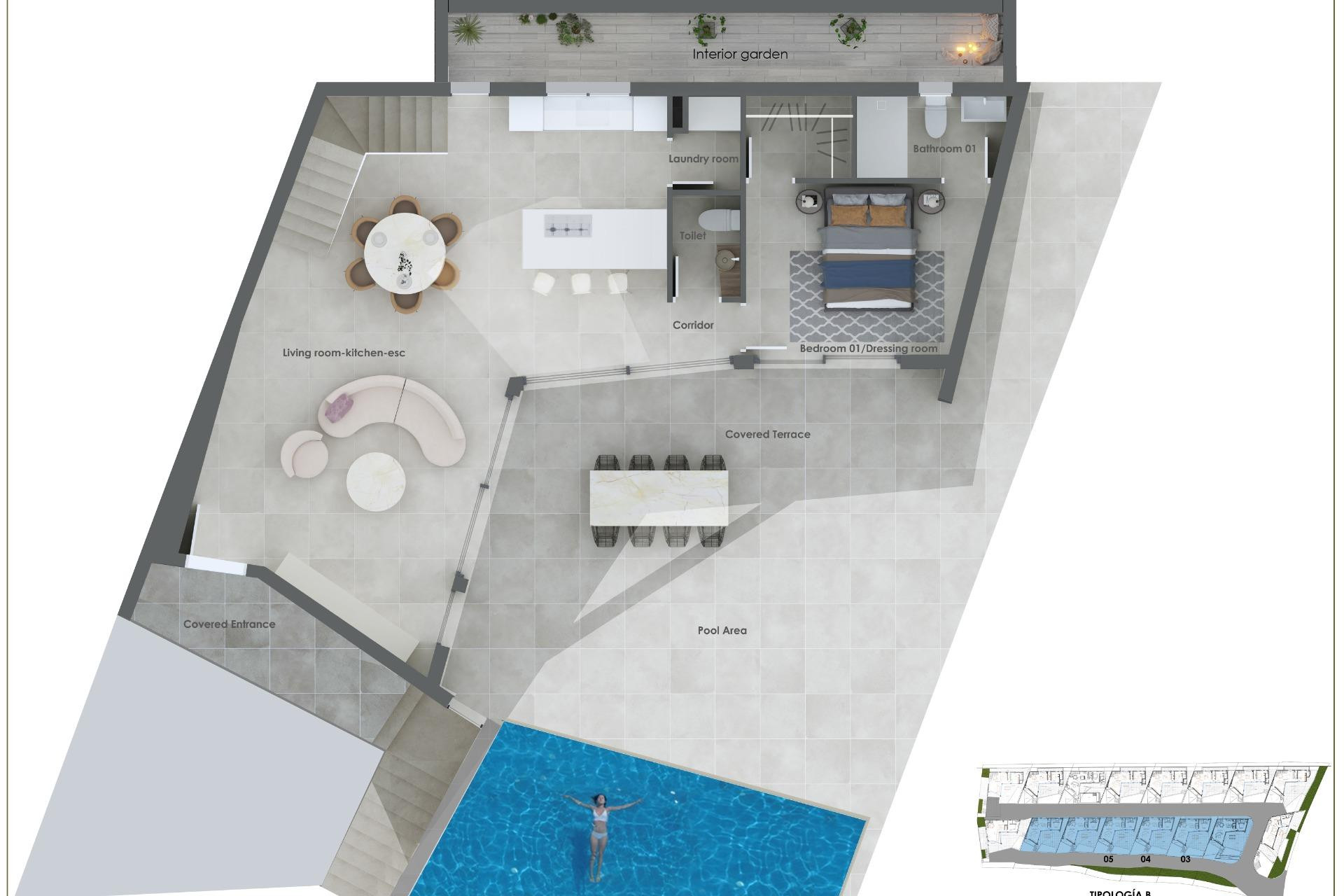 New build - 3. Semi-detached house - Benitachell - Golden Valley