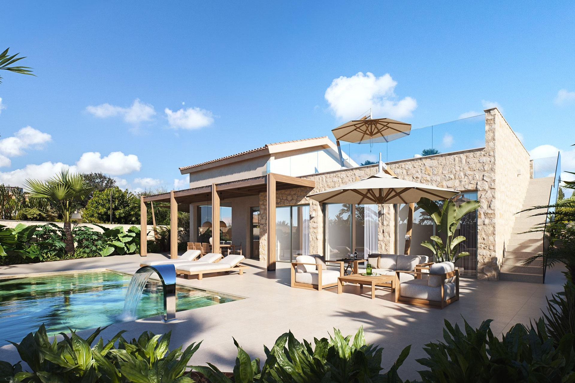 New build - 3. Semi-detached house - Cabo de Palos - Costa Calida