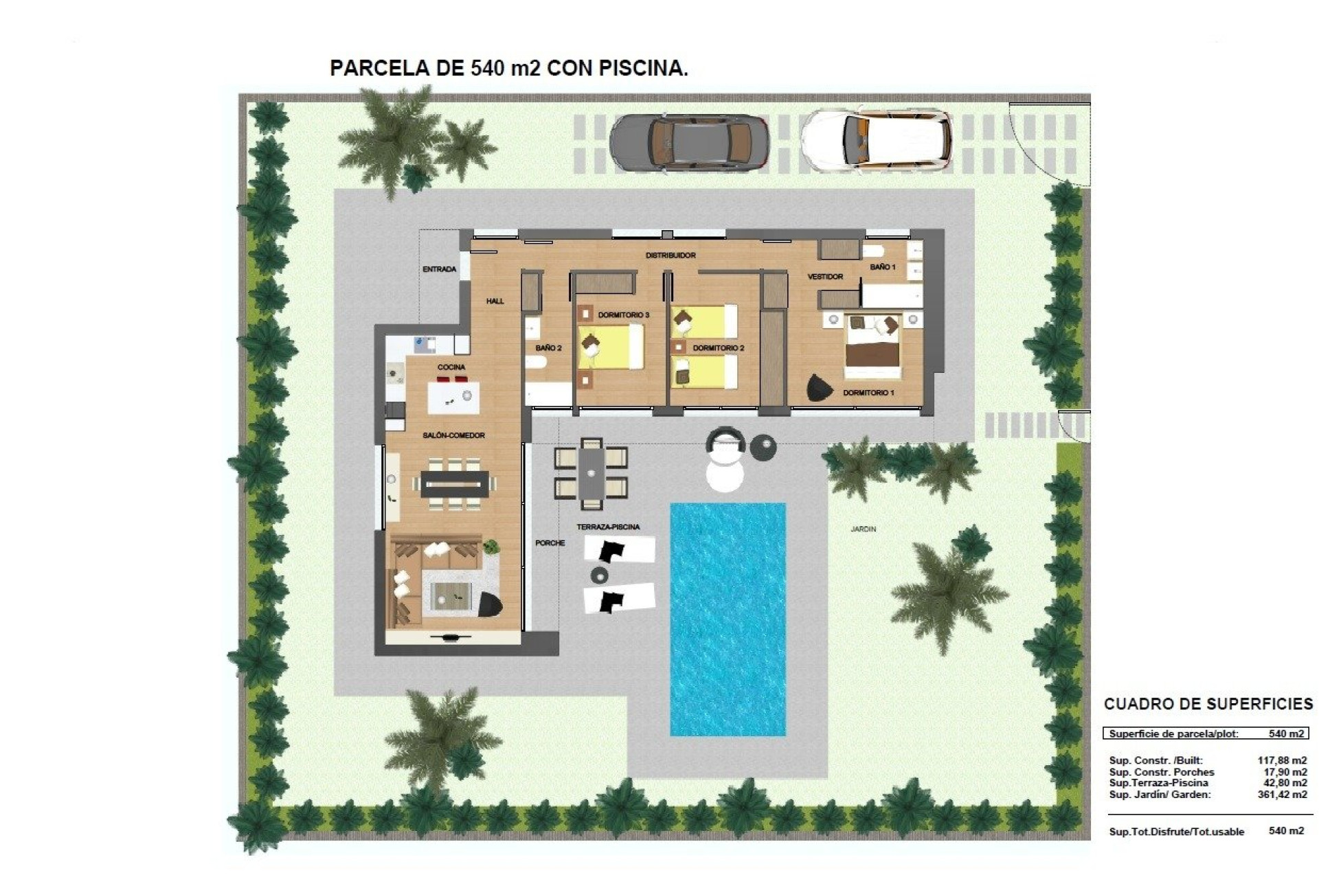 New build - 3. Semi-detached house - Calasparra - Costa Calida