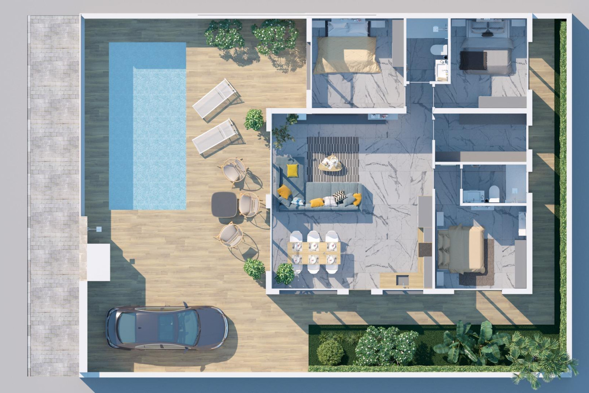 New build - 3. Semi-detached house - Ciudad Quesada - Costa Blanca South