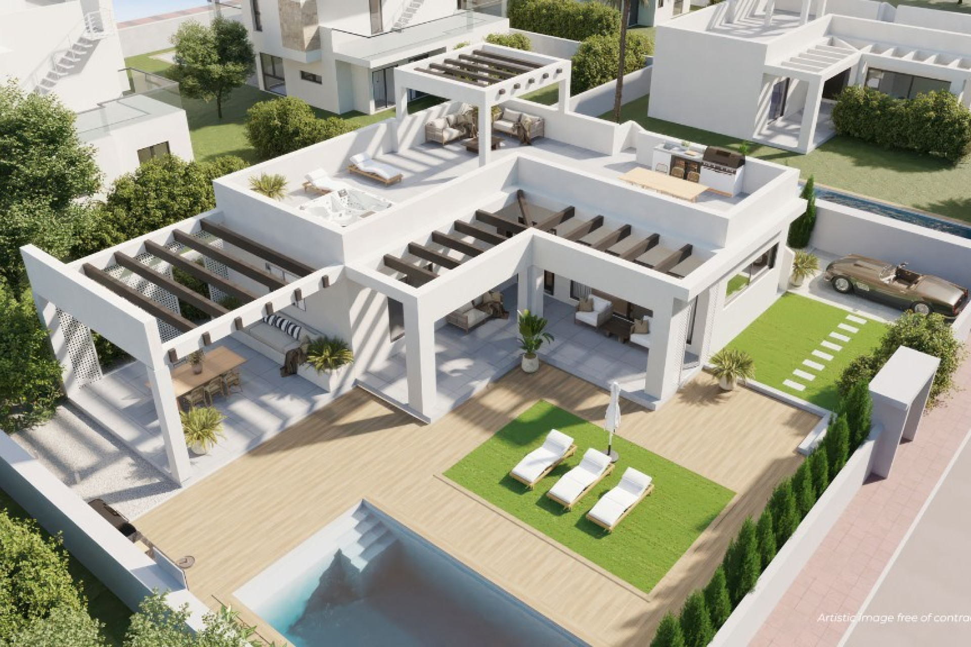 New build - 3. Semi-detached house - Ciudad Quesada - Costa Blanca South