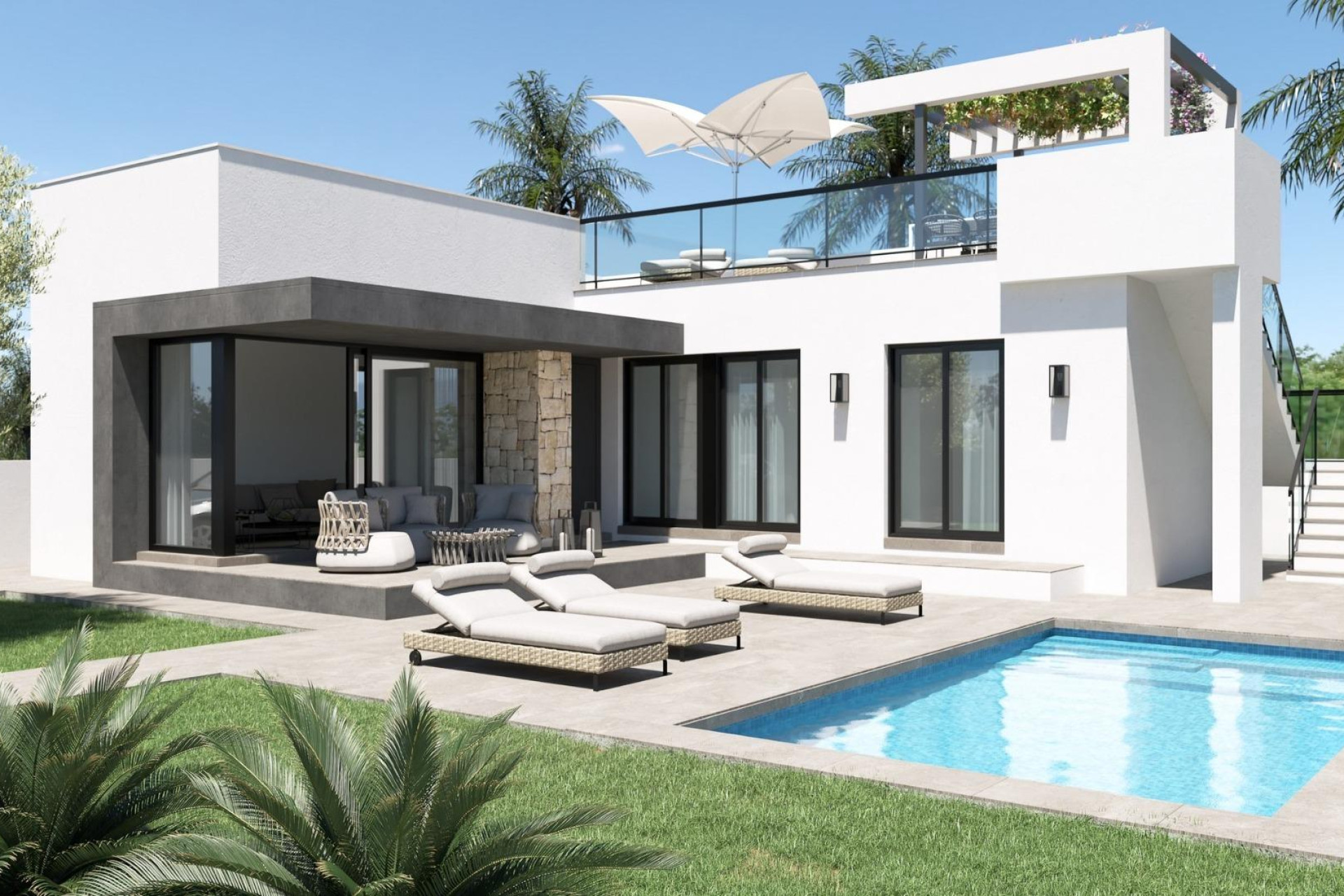 New build - 3. Semi-detached house - Els Poblets - Costa Blanca North