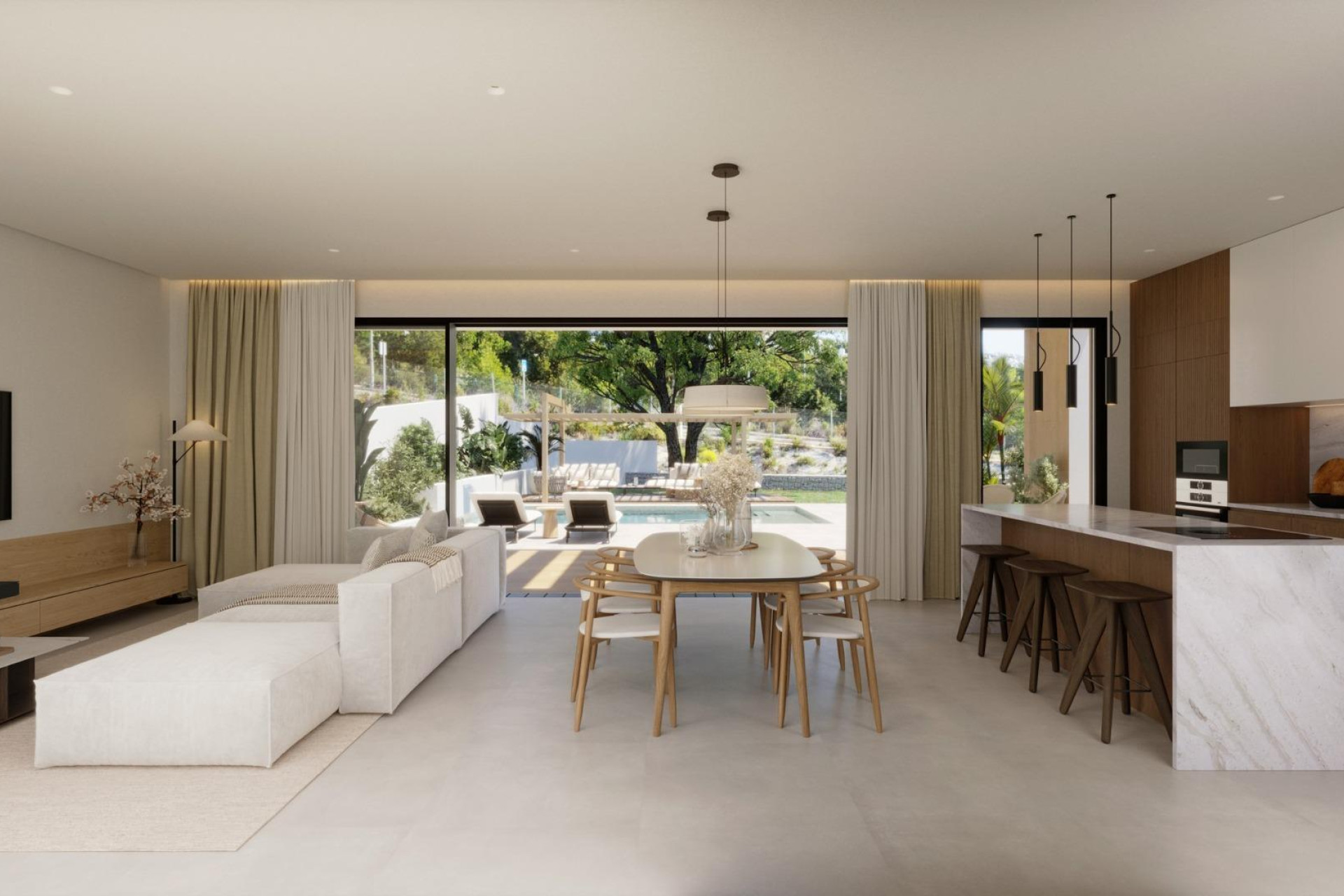 New build - 3. Semi-detached house - Finestrat - Costa Blanca North