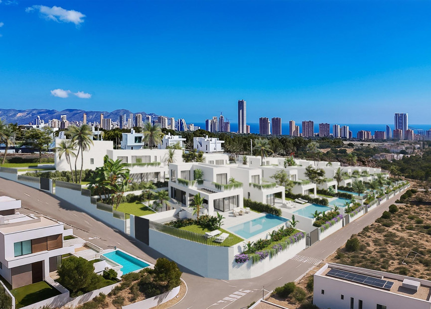 New build - 3. Semi-detached house - Finestrat - Costa Blanca North