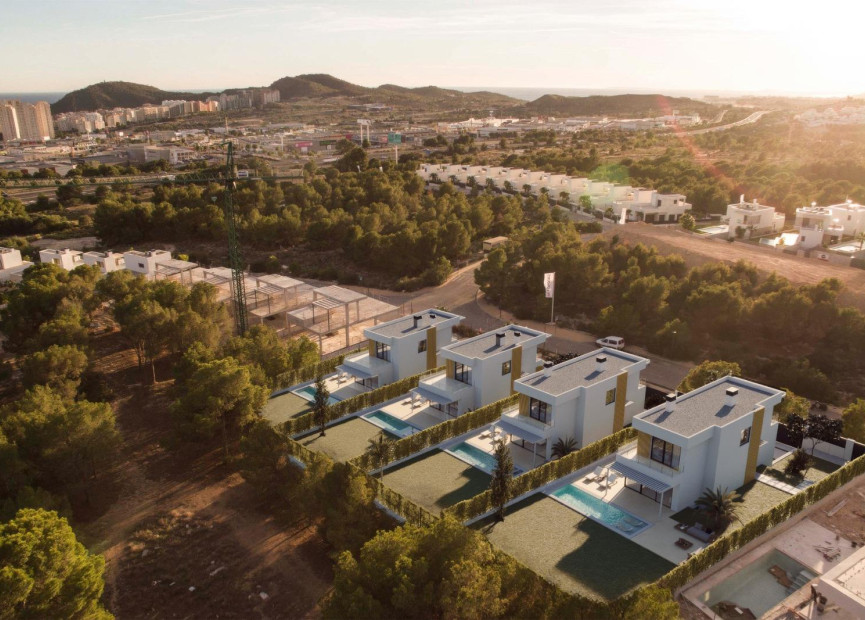 New build - 3. Semi-detached house - Finestrat - Costa Blanca North