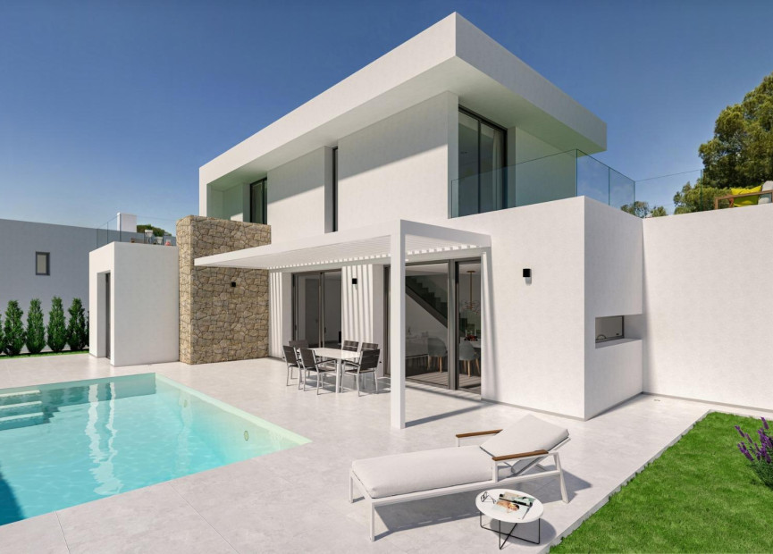 New build - 3. Semi-detached house - Finestrat - Costa Blanca North