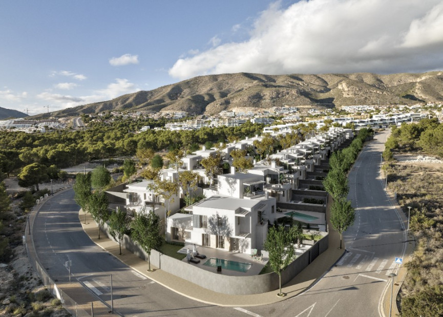 New build - 3. Semi-detached house - Finestrat - Costa Blanca North