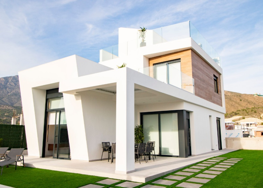 New build - 3. Semi-detached house - Finestrat - Costa Blanca North
