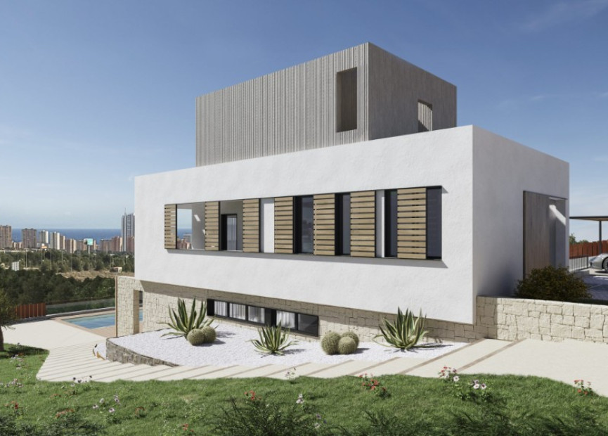 New build - 3. Semi-detached house - Finestrat - Costa Blanca North