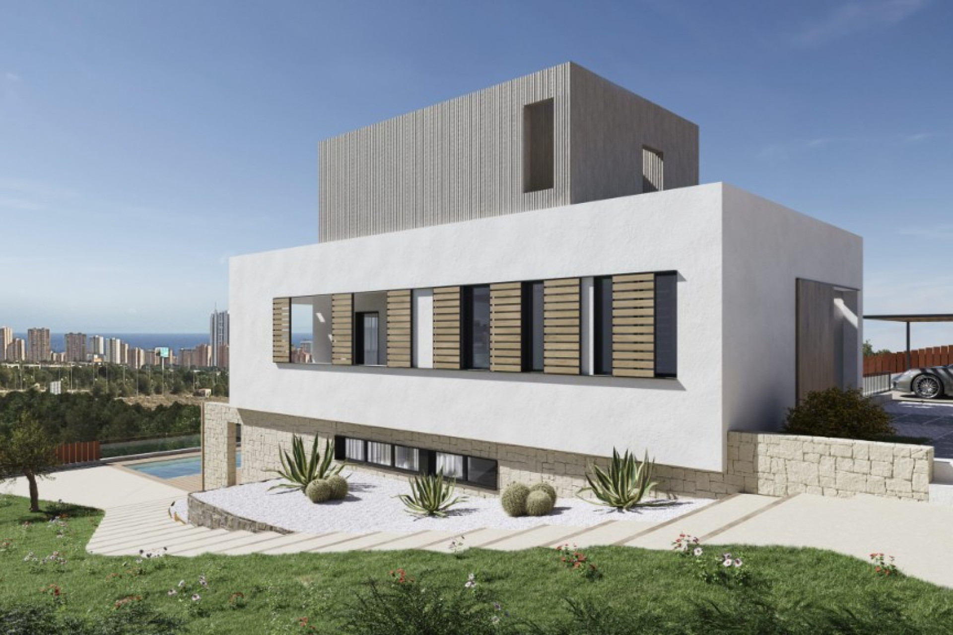 New build - 3. Semi-detached house - Finestrat - Costa Blanca North