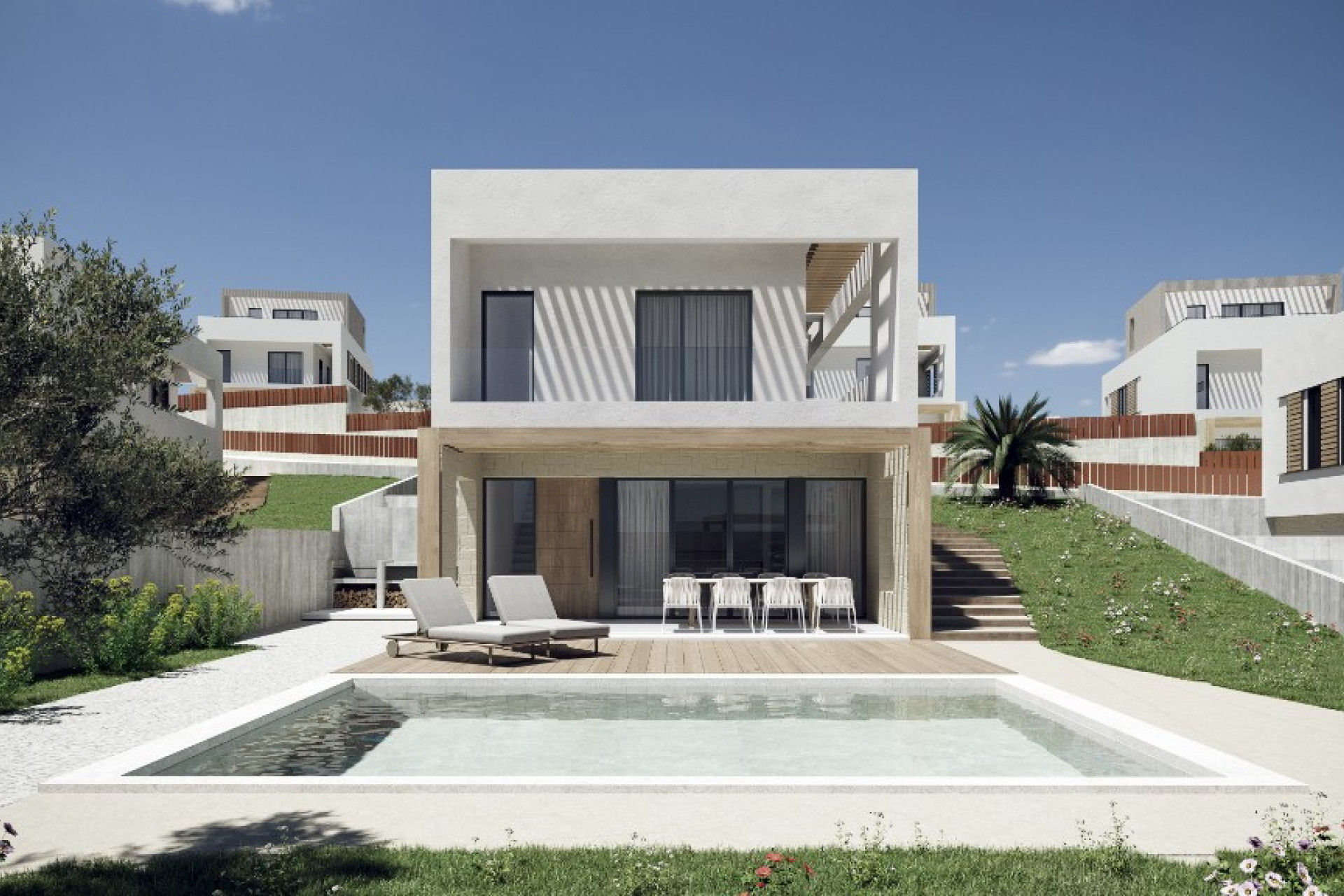 New build - 3. Semi-detached house - Finestrat - Costa Blanca North