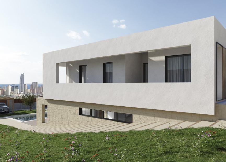 New build - 3. Semi-detached house - Finestrat - Costa Blanca North