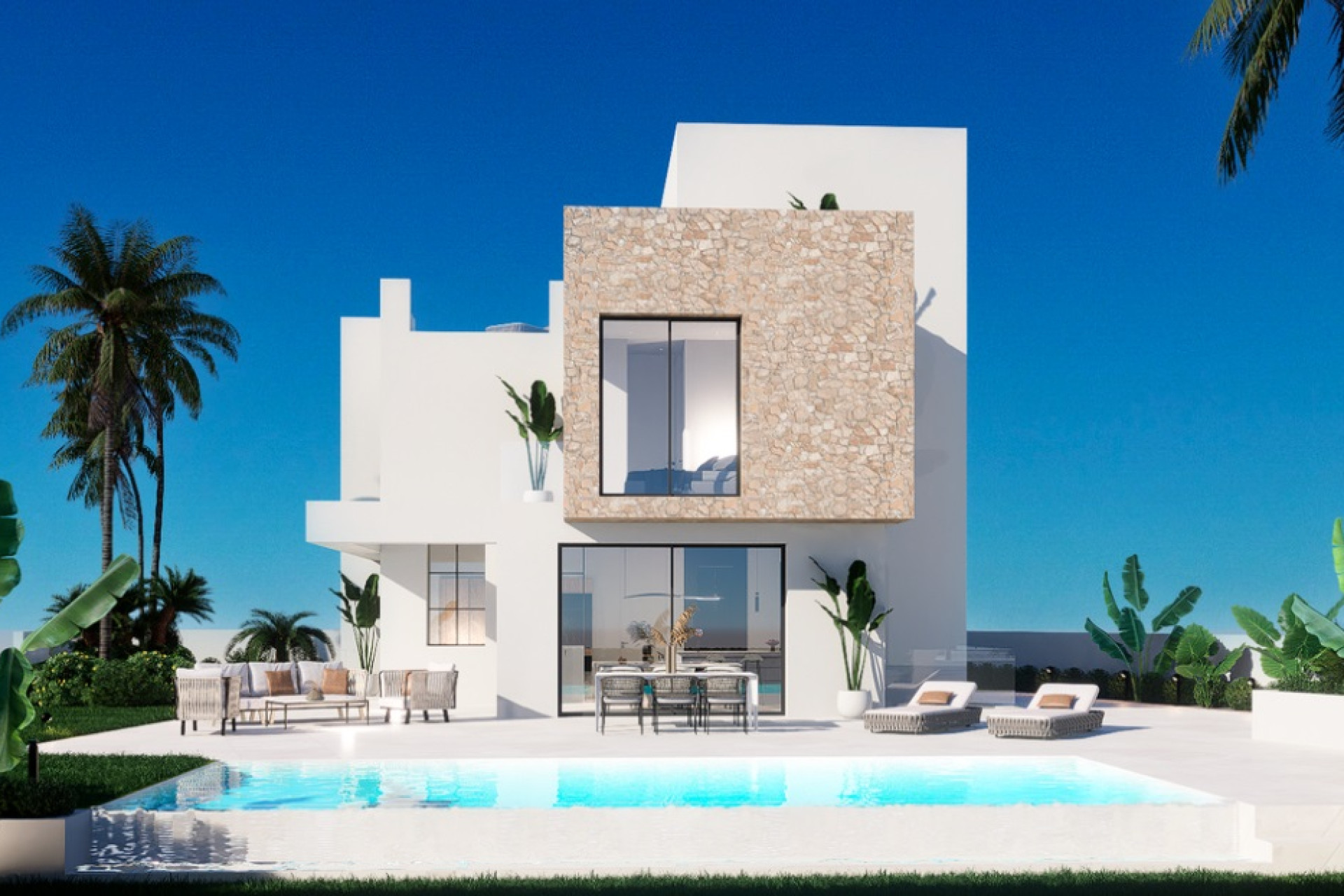 New build - 3. Semi-detached house - Finestrat - Costa Blanca North