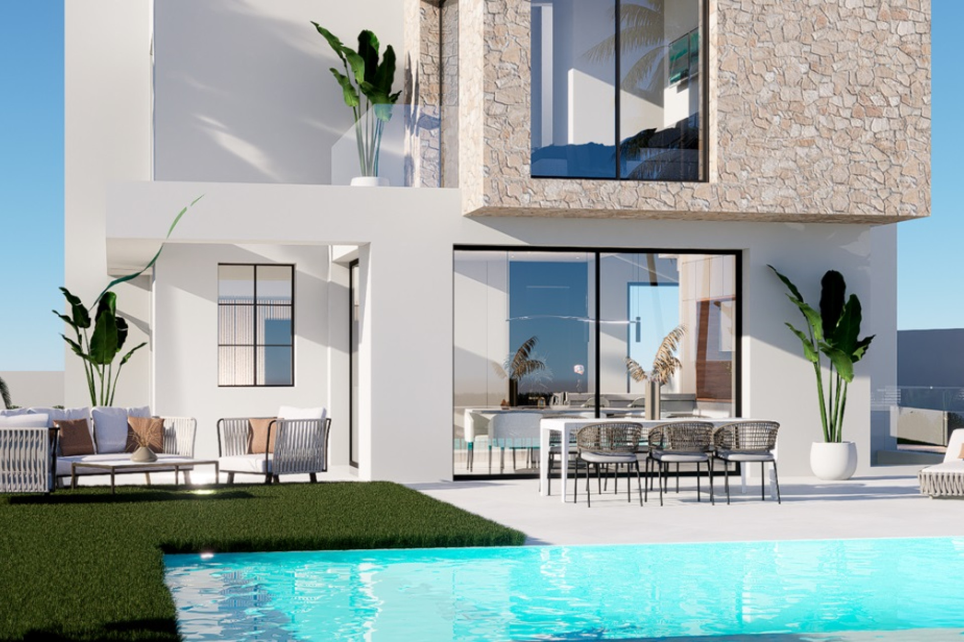 New build - 3. Semi-detached house - Finestrat - Costa Blanca North
