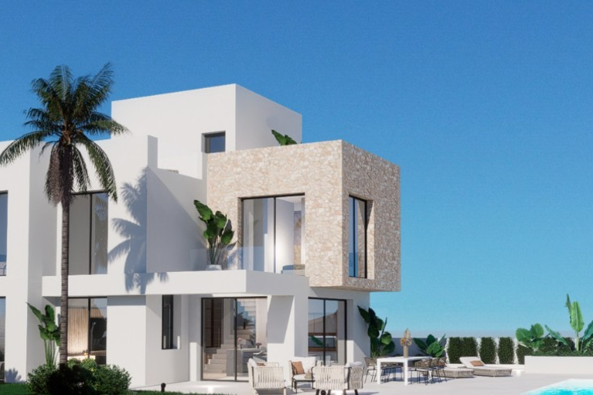 New build - 3. Semi-detached house - Finestrat - Costa Blanca North