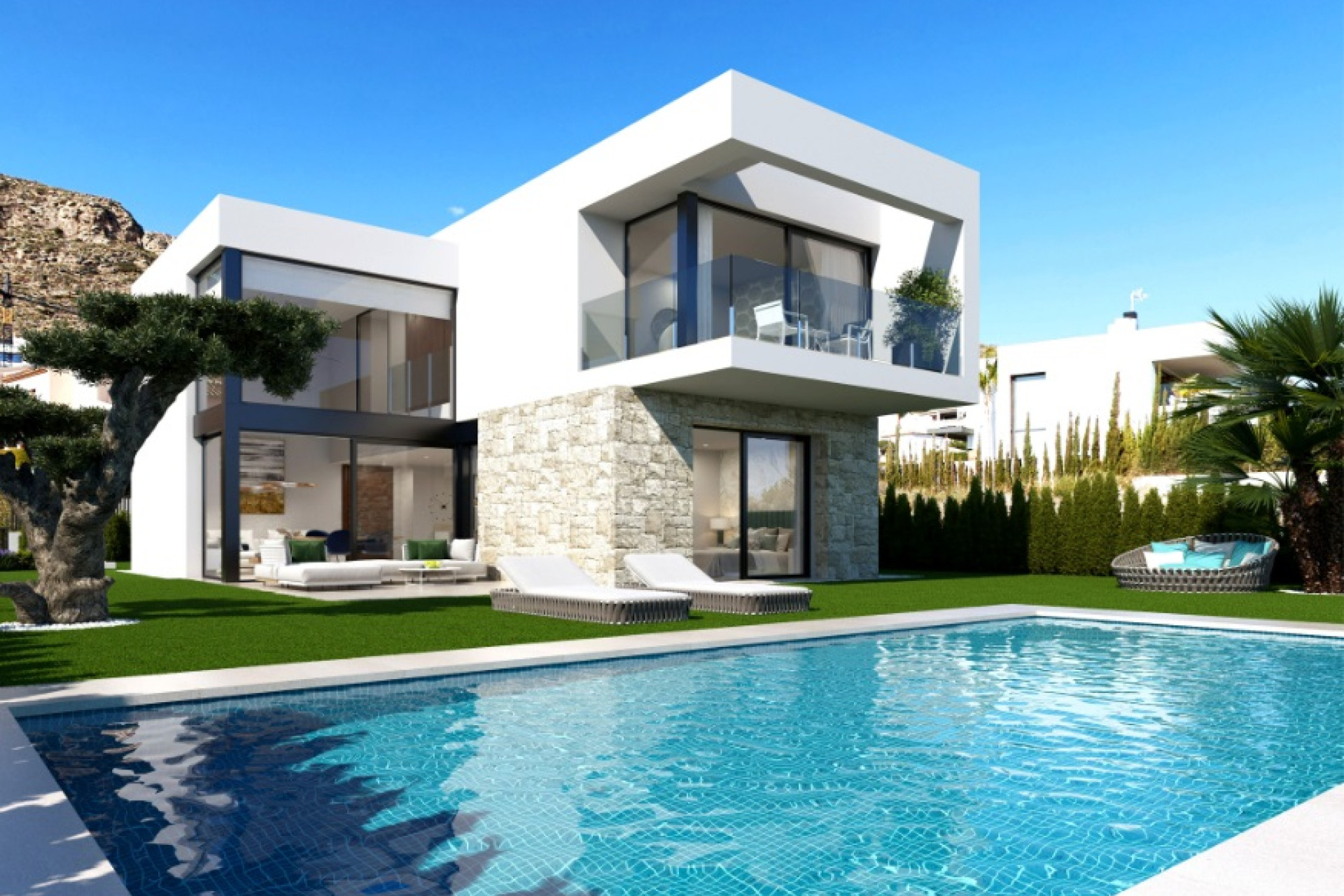 New build - 3. Semi-detached house - Finestrat - Costa Blanca North