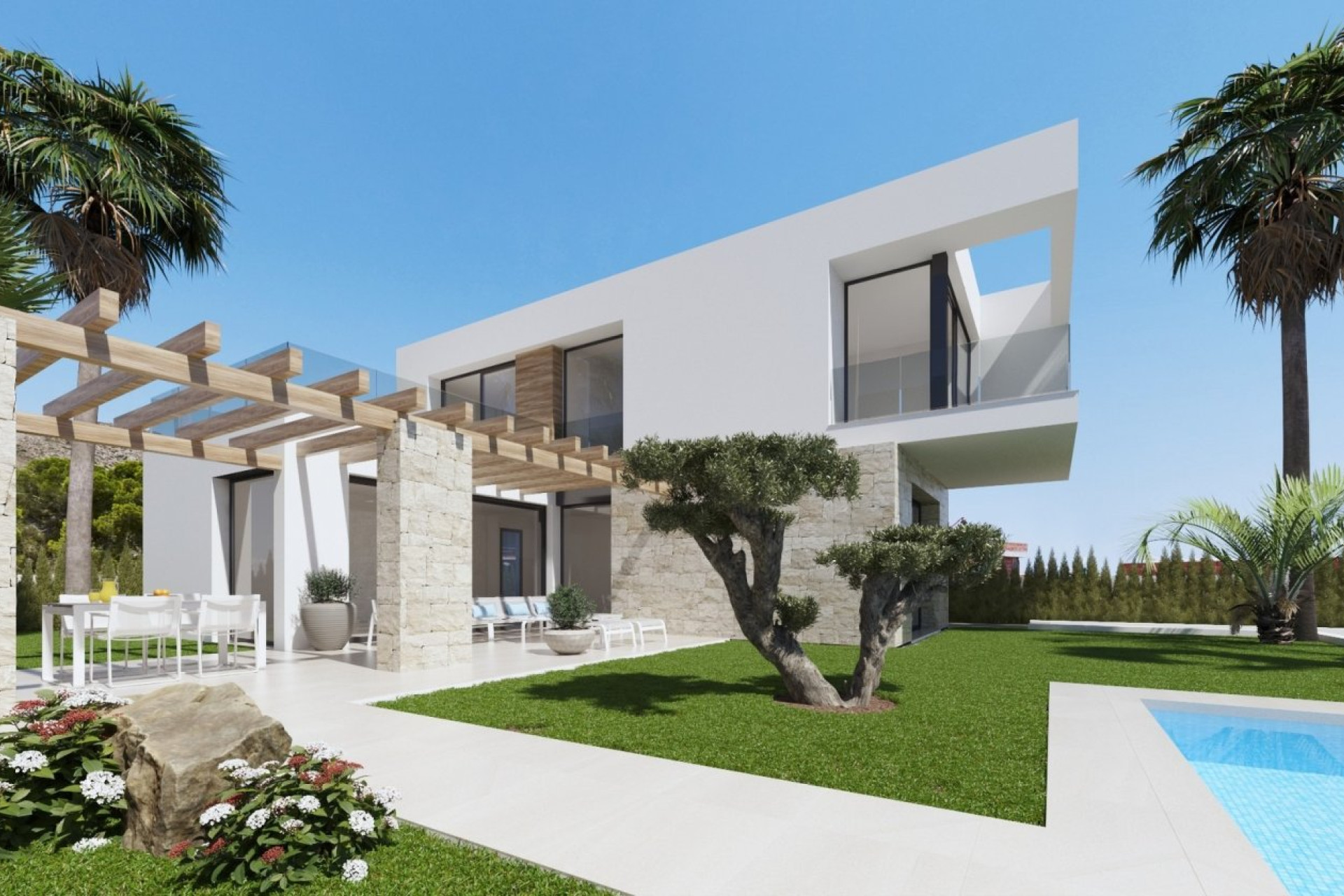 New build - 3. Semi-detached house - Finestrat - Costa Blanca North