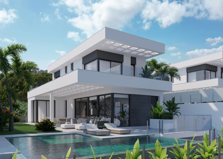 New build - 3. Semi-detached house - Finestrat - Costa Blanca North