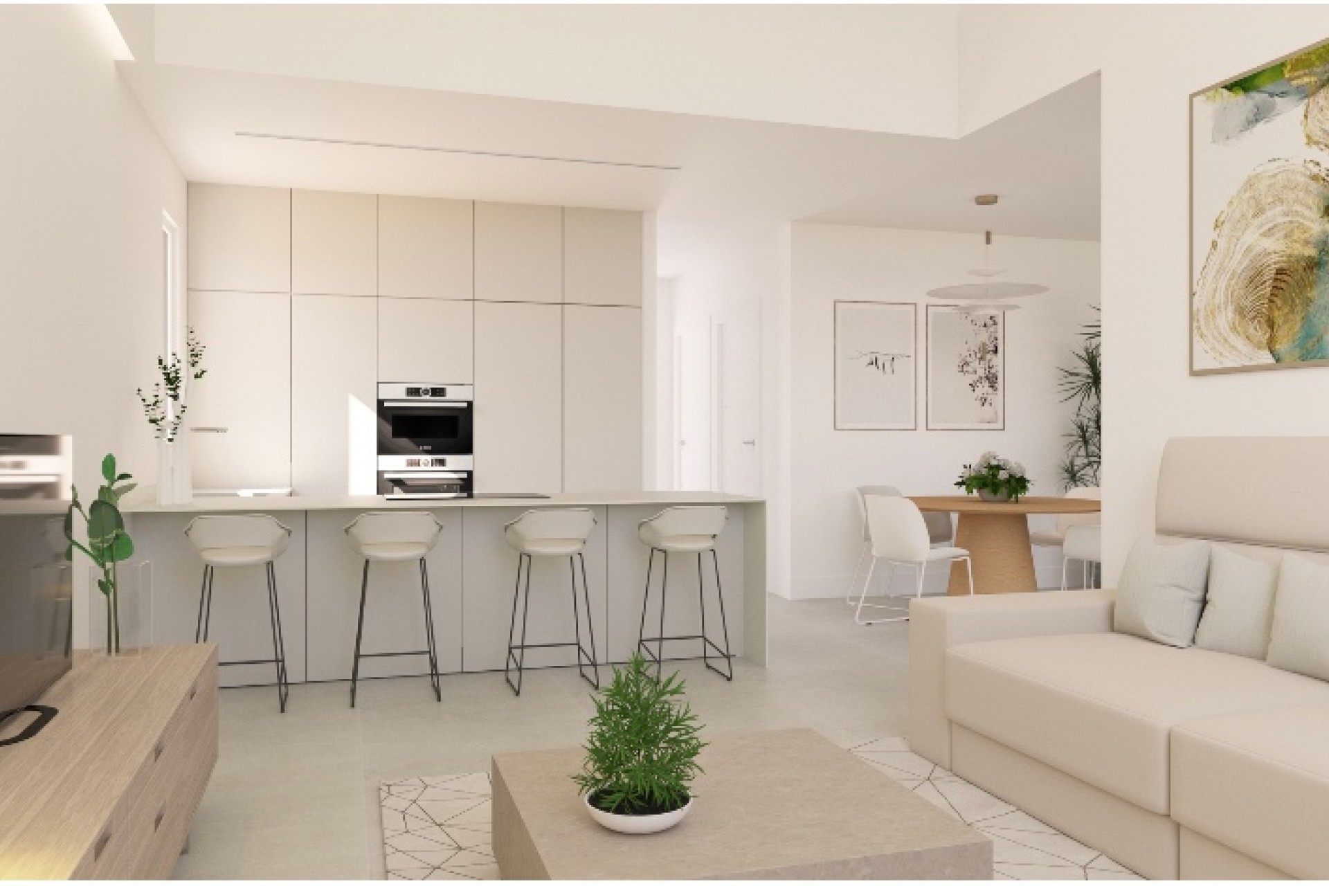 New build - 3. Semi-detached house - Finestrat - Costa Blanca North