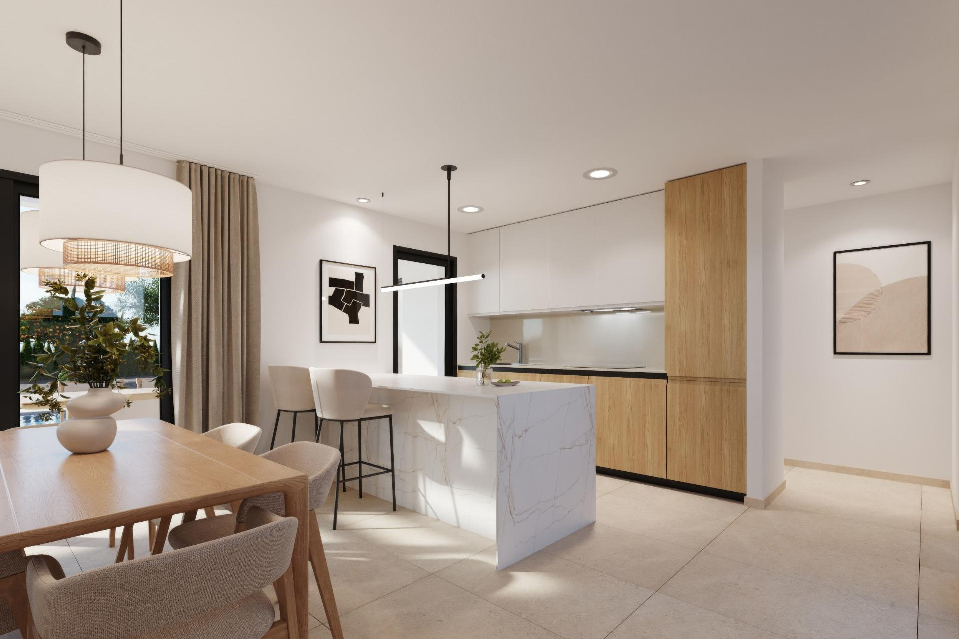 New build - 3. Semi-detached house - Fuente Alamo de Murcia - Costa Calida