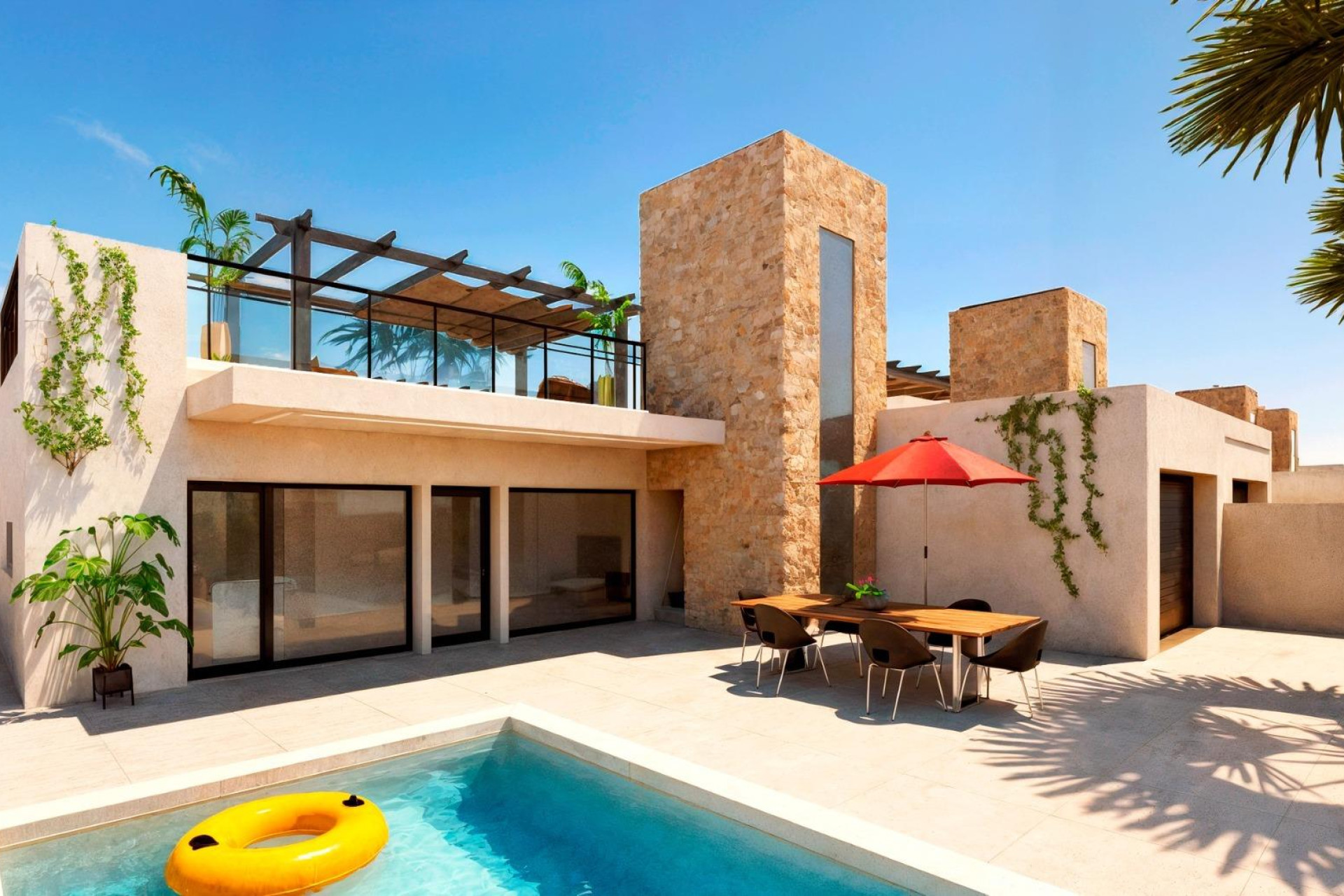 New build - 3. Semi-detached house - Fuente Alamo de Murcia - Costa Calida