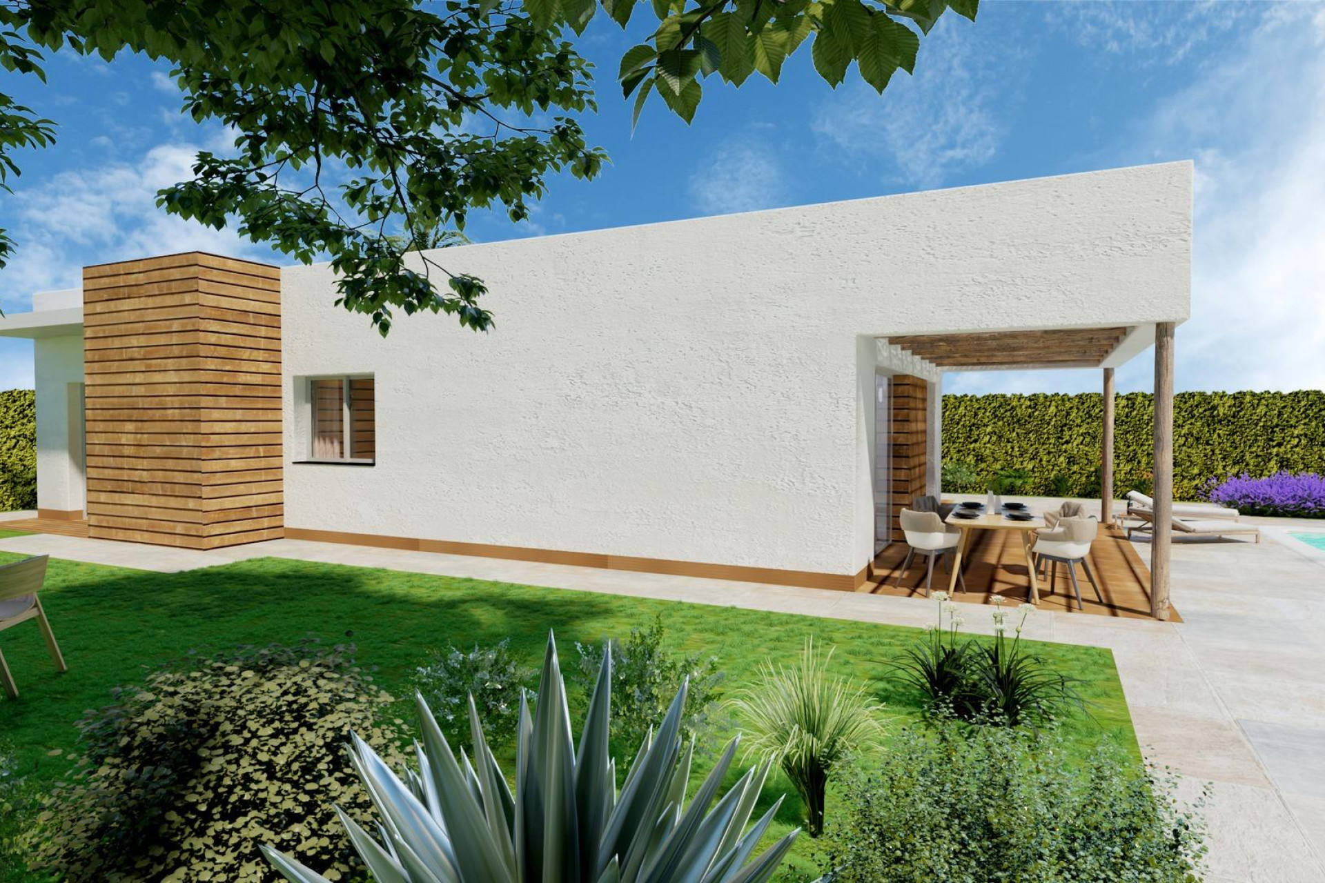 New build - 3. Semi-detached house - Hondón de las Nieves - Costa Blanca North