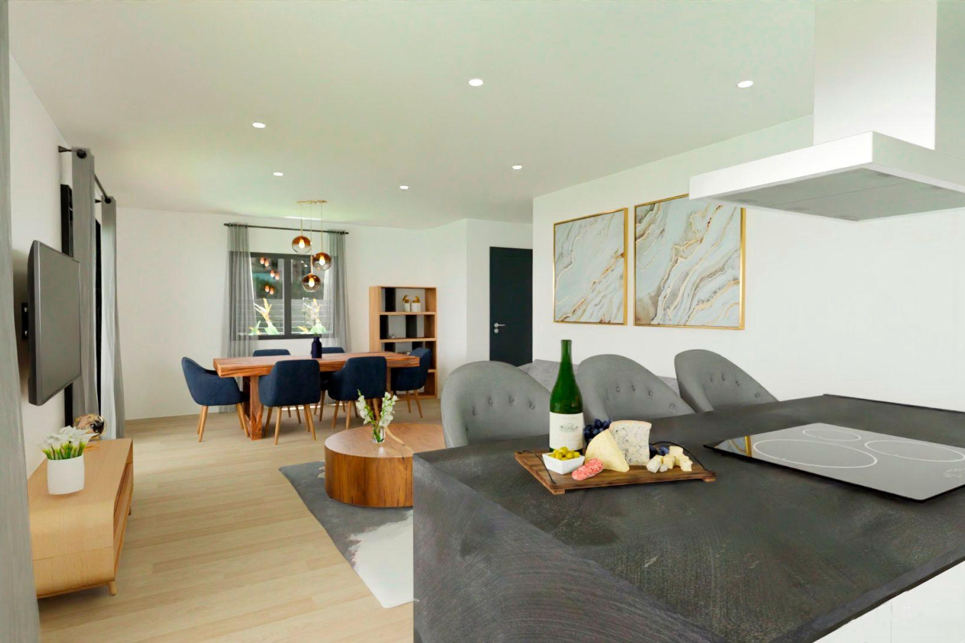 New build - 3. Semi-detached house - Hondón de las Nieves - Costa Blanca South