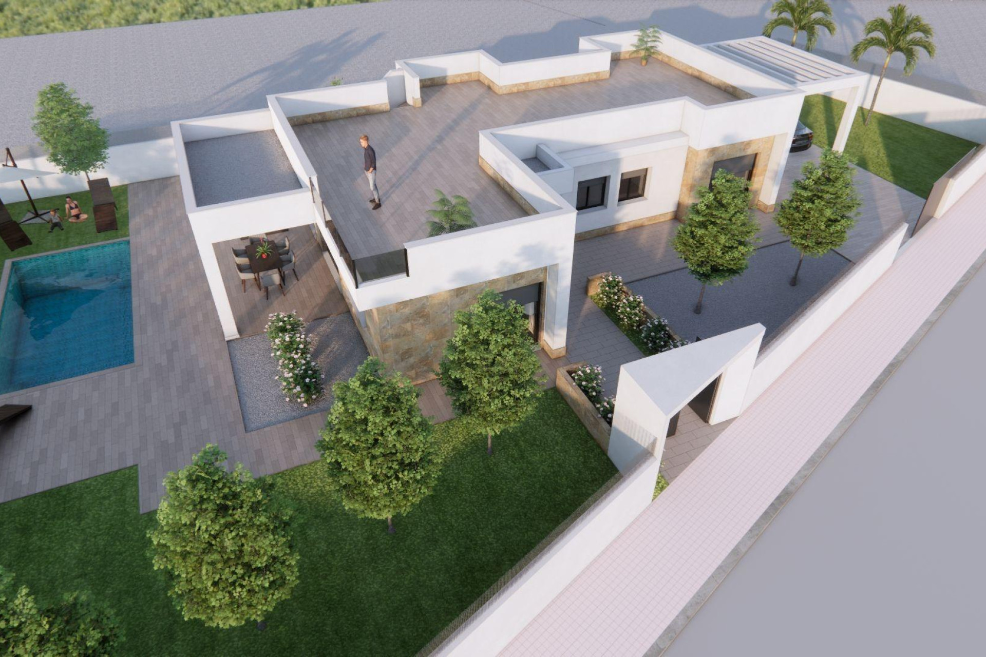 New build - 3. Semi-detached house - Jacarilla - Costa Blanca South