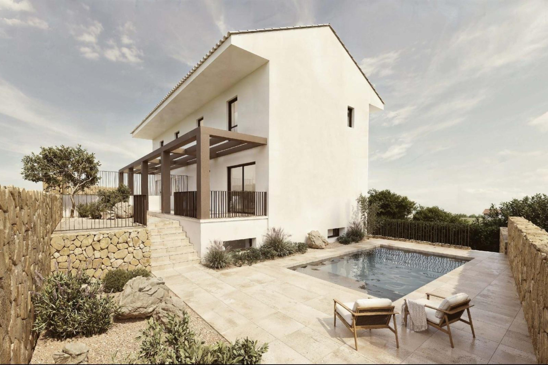 New build - 3. Semi-detached house - La Nucía - Costa Blanca North