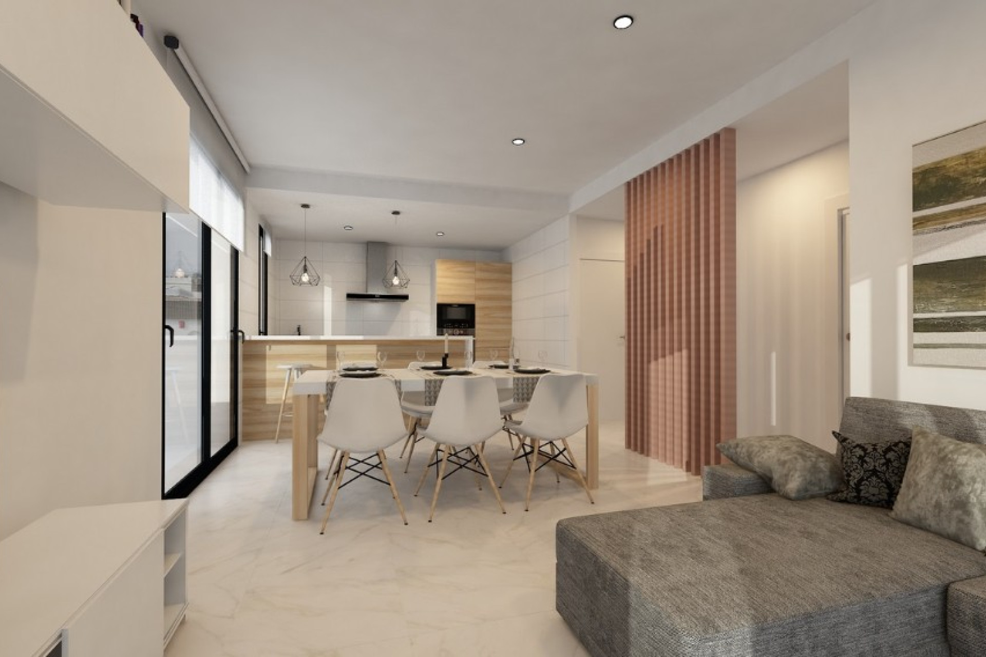 New build - 3. Semi-detached house - La Nucía - Costa Blanca North