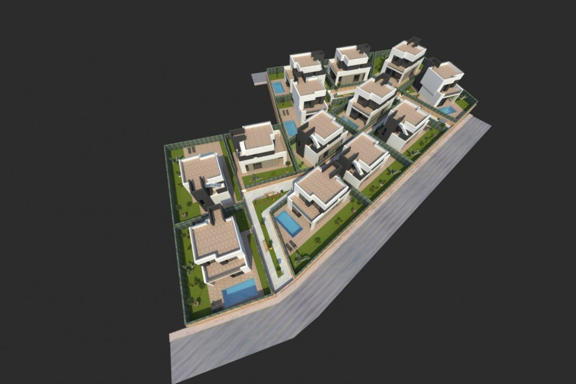 New build - 3. Semi-detached house - La Nucía - Costa Blanca North