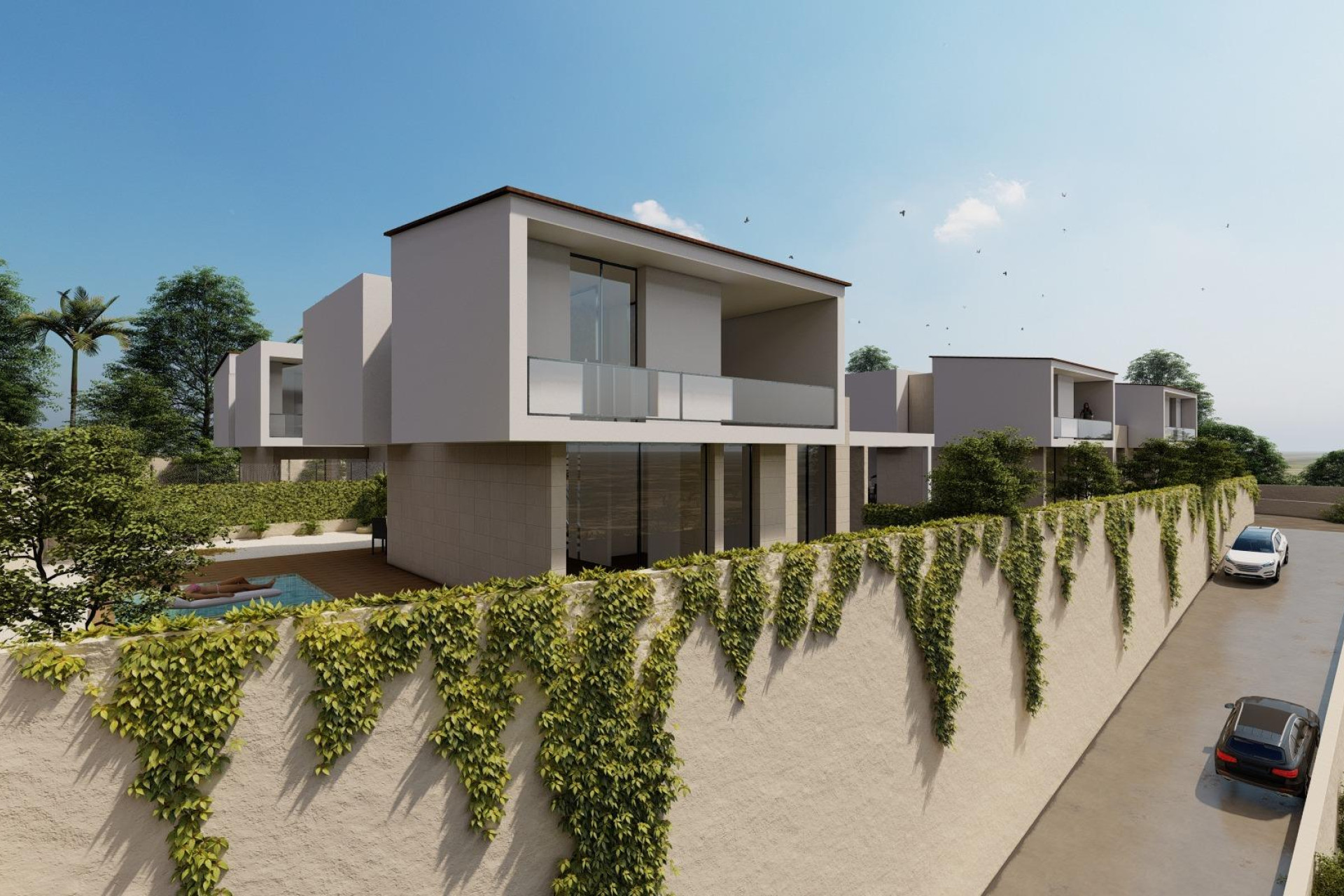 New build - 3. Semi-detached house - La Nucía - Costa Blanca North