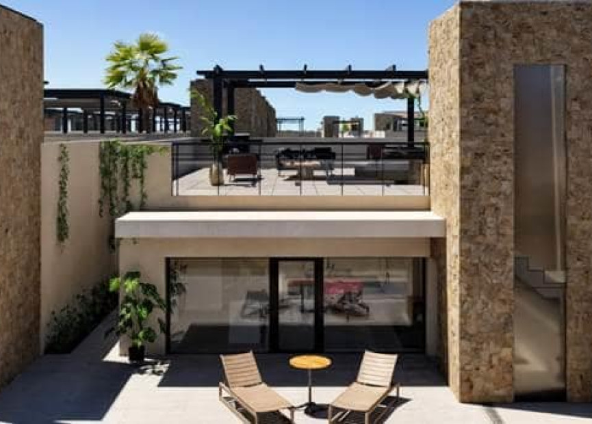 New build - 3. Semi-detached house - La Pinilla/Fuenta Alamo - Costa Calida