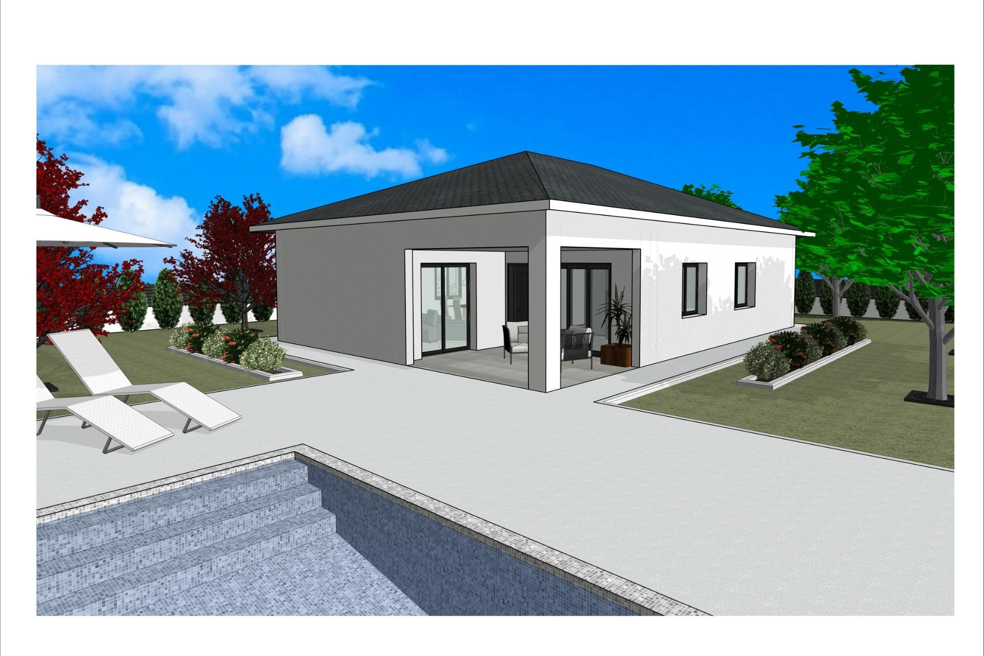 New build - 3. Semi-detached house - La Romana - Costa Blanca North