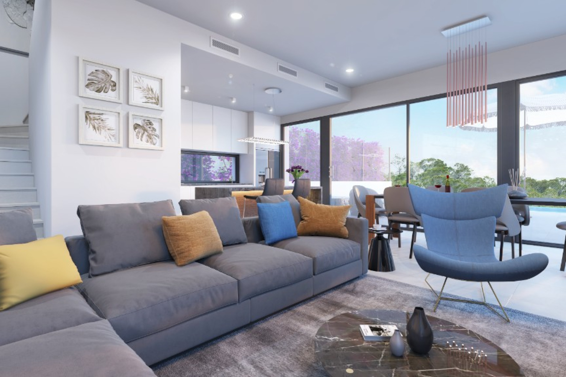 New build - 3. Semi-detached house - Lomas de Don Juan - Costa Blanca South