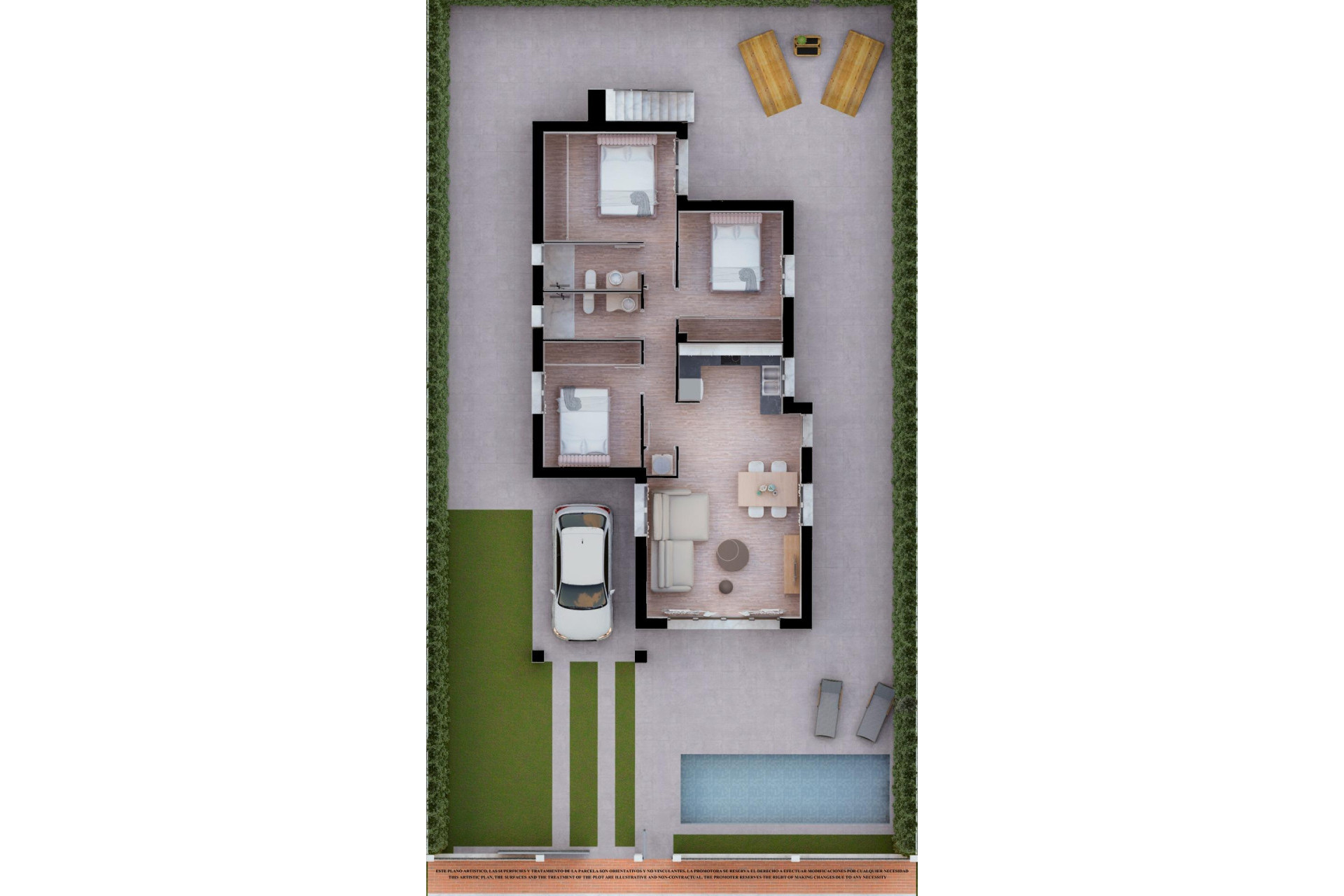 New build - 3. Semi-detached house - Los Alcazares - Costa Calida