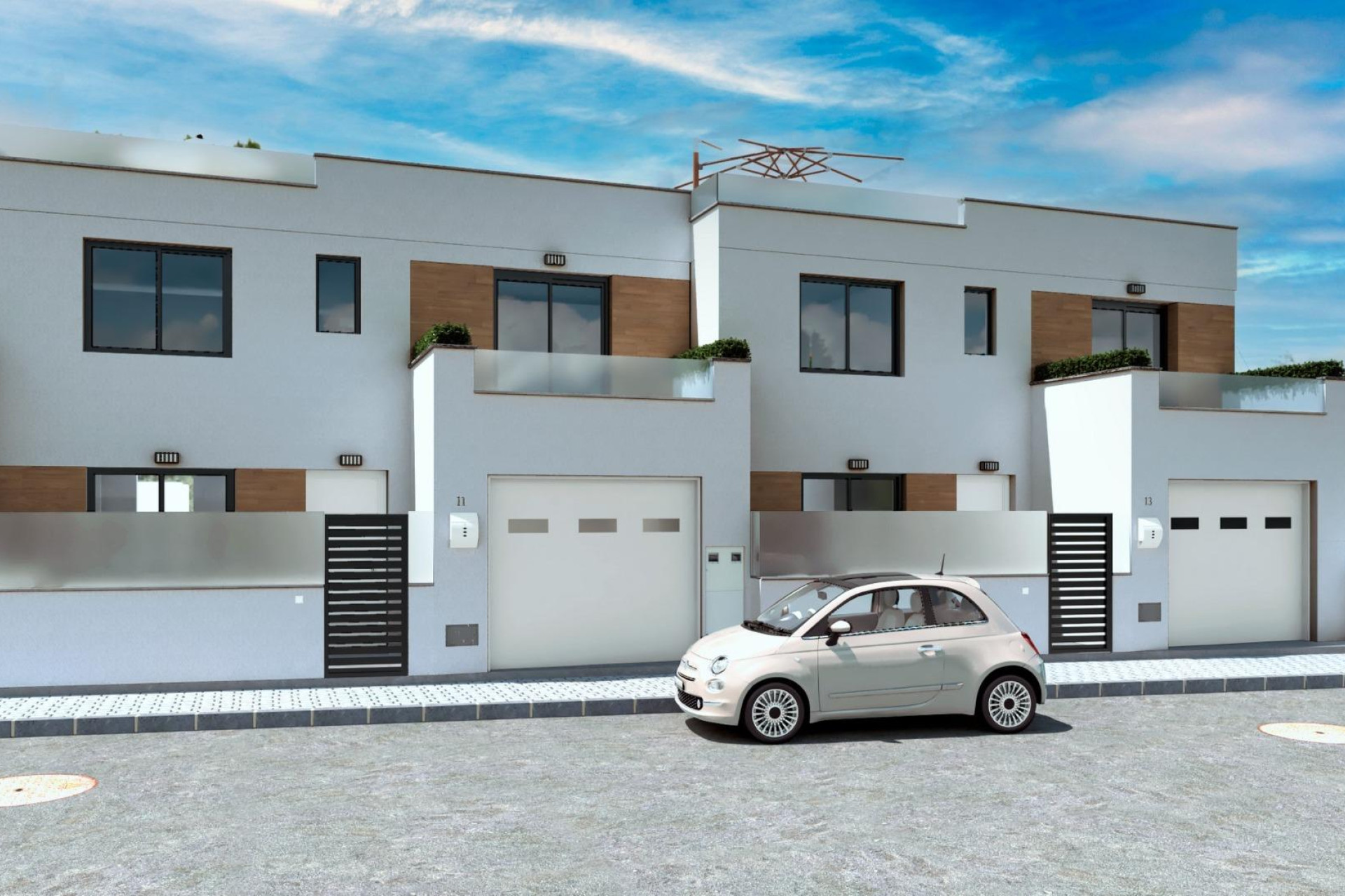 New build - 3. Semi-detached house - Los Belones - Costa Calida