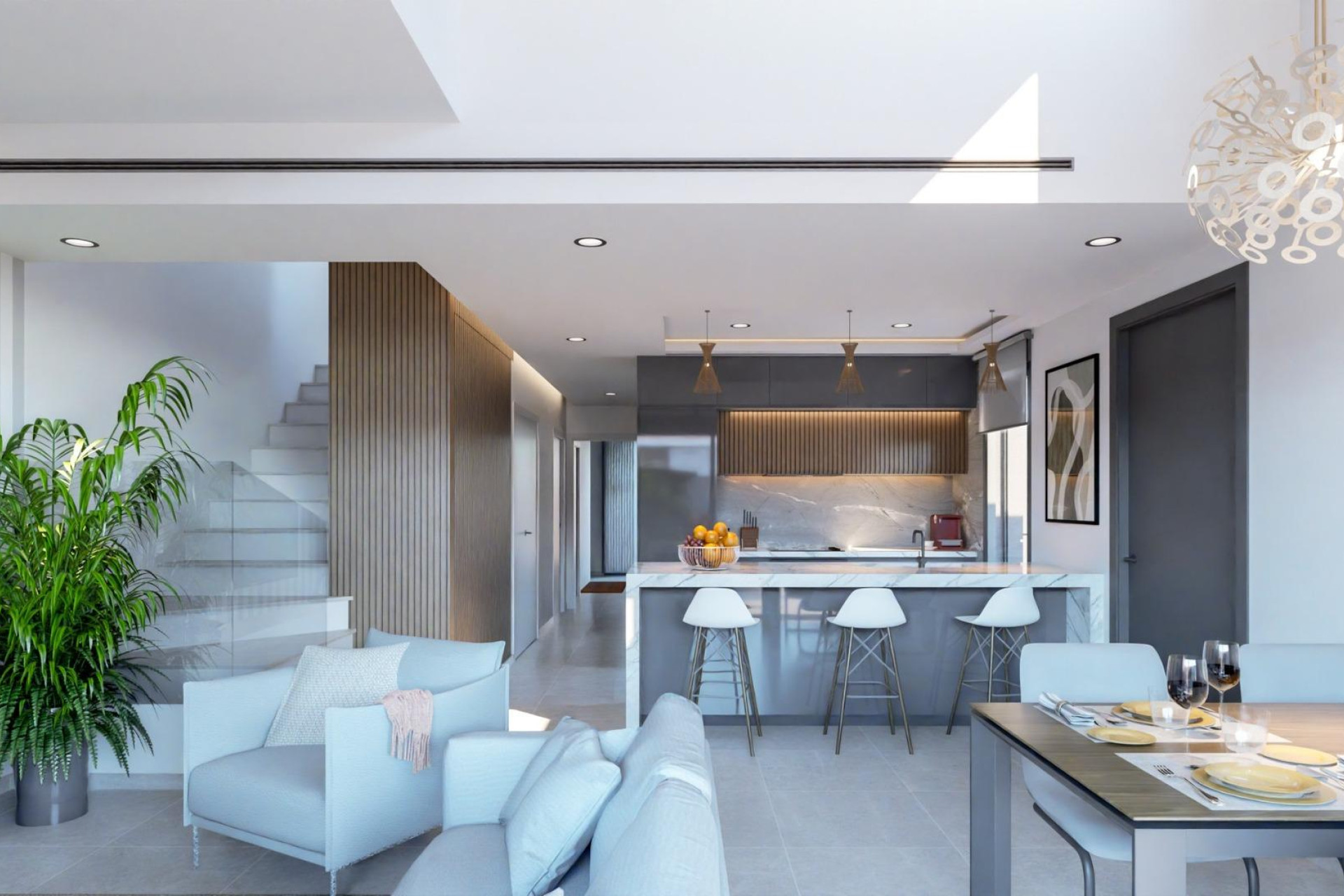 New build - 3. Semi-detached house - Los Nietos - Costa Calida