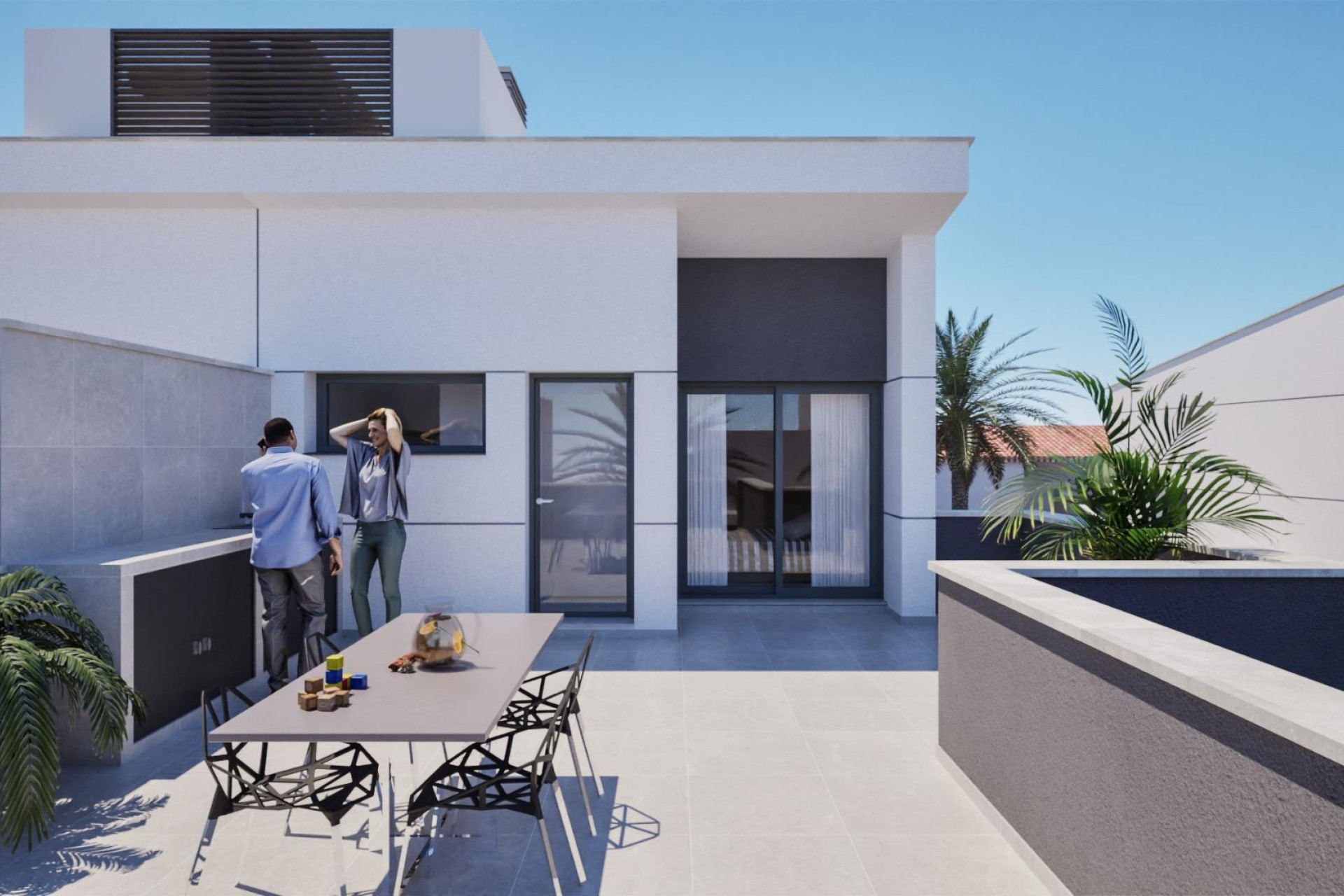 New build - 3. Semi-detached house - Los Nietos - Costa Calida