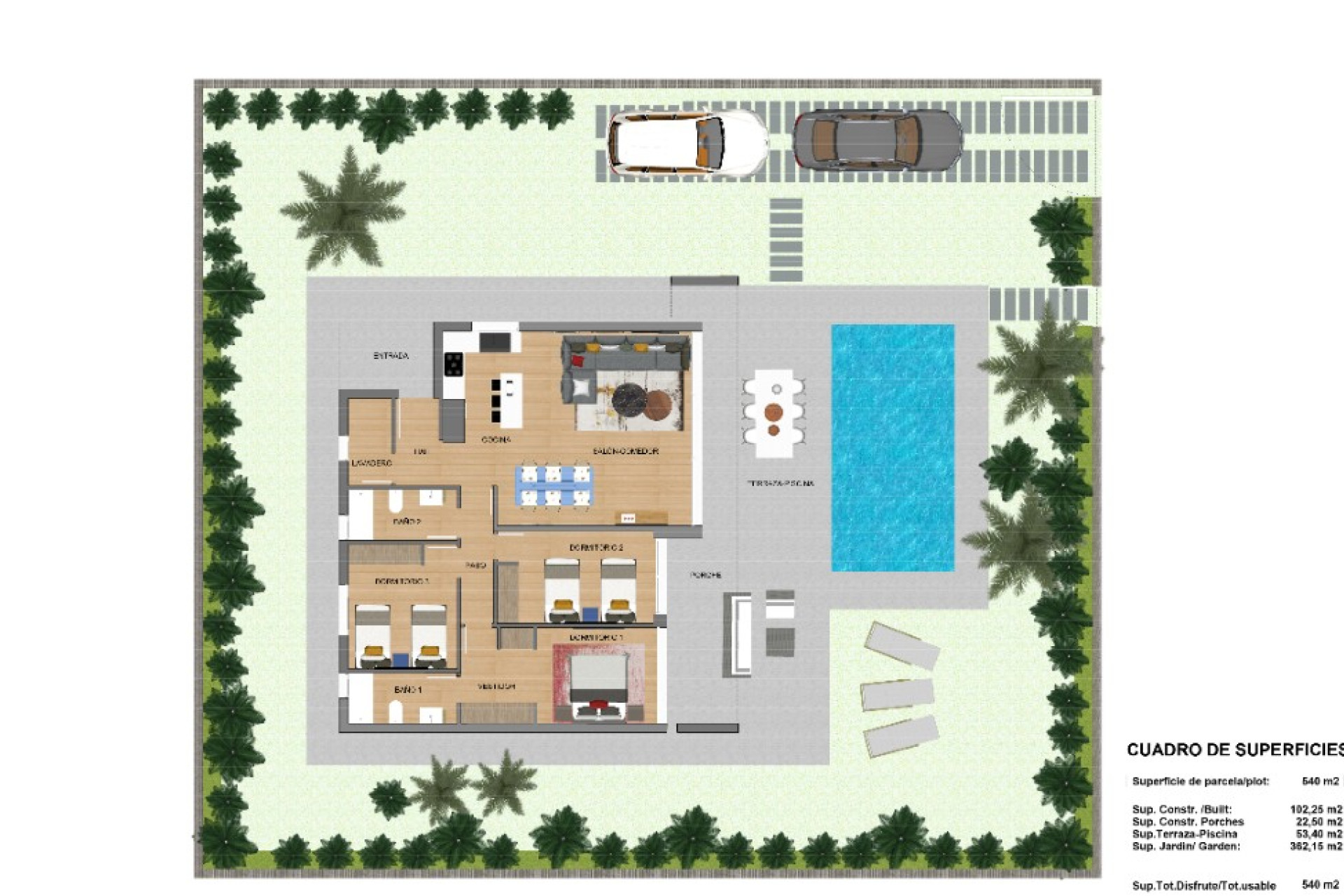 New build - 3. Semi-detached house - Mar Menor - Costa Calida