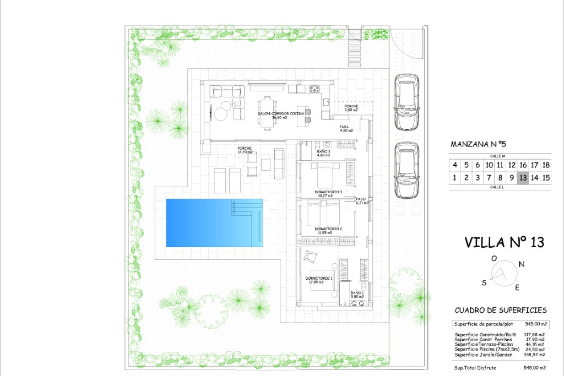 New build - 3. Semi-detached house - Mar Menor - Costa Calida