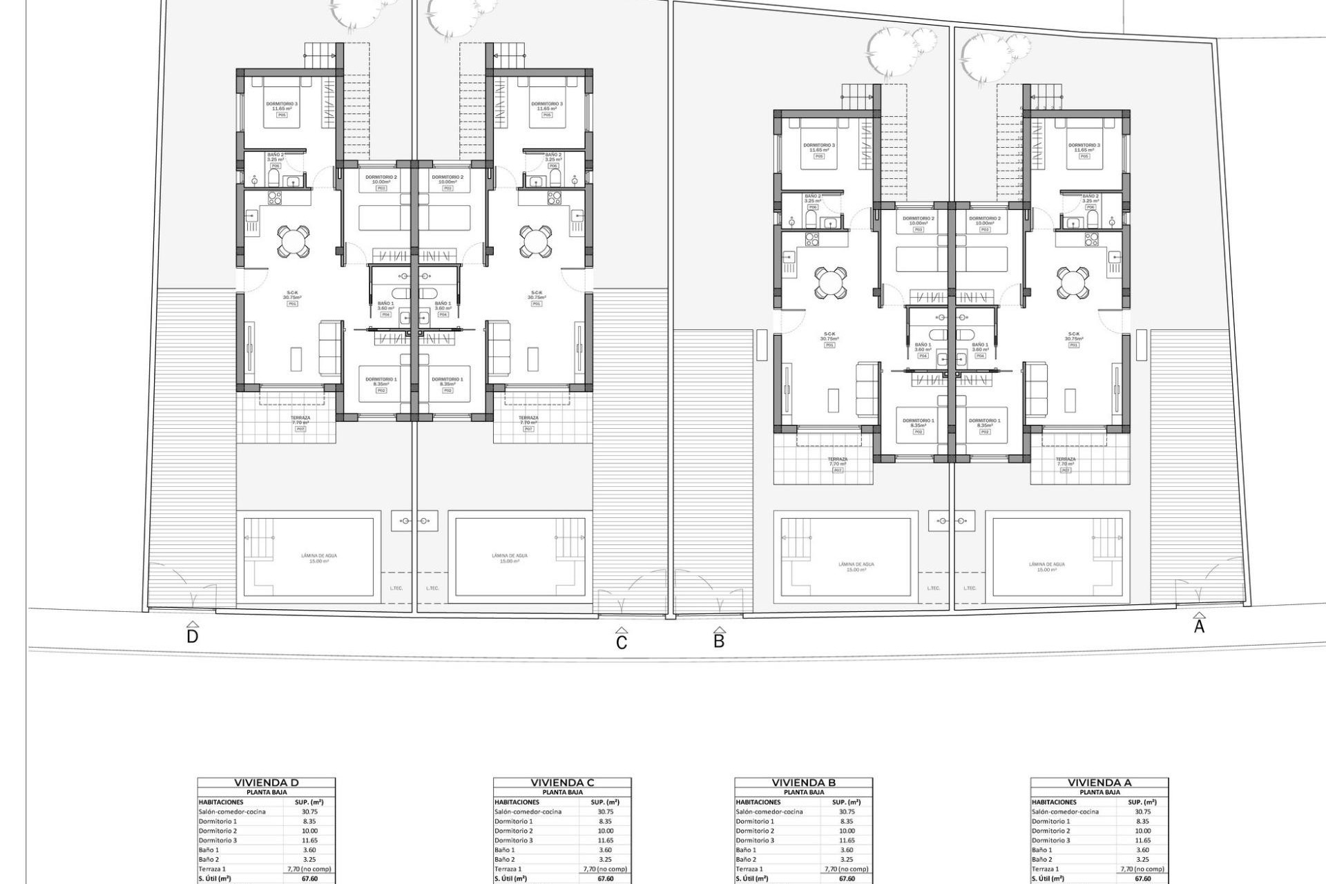 New build - 3. Semi-detached house - mazarrón - Costa Calida