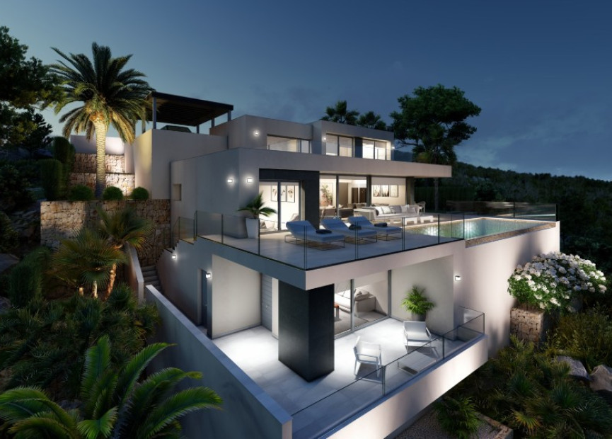 New build - 3. Semi-detached house - Moraira - Costa Blanca North