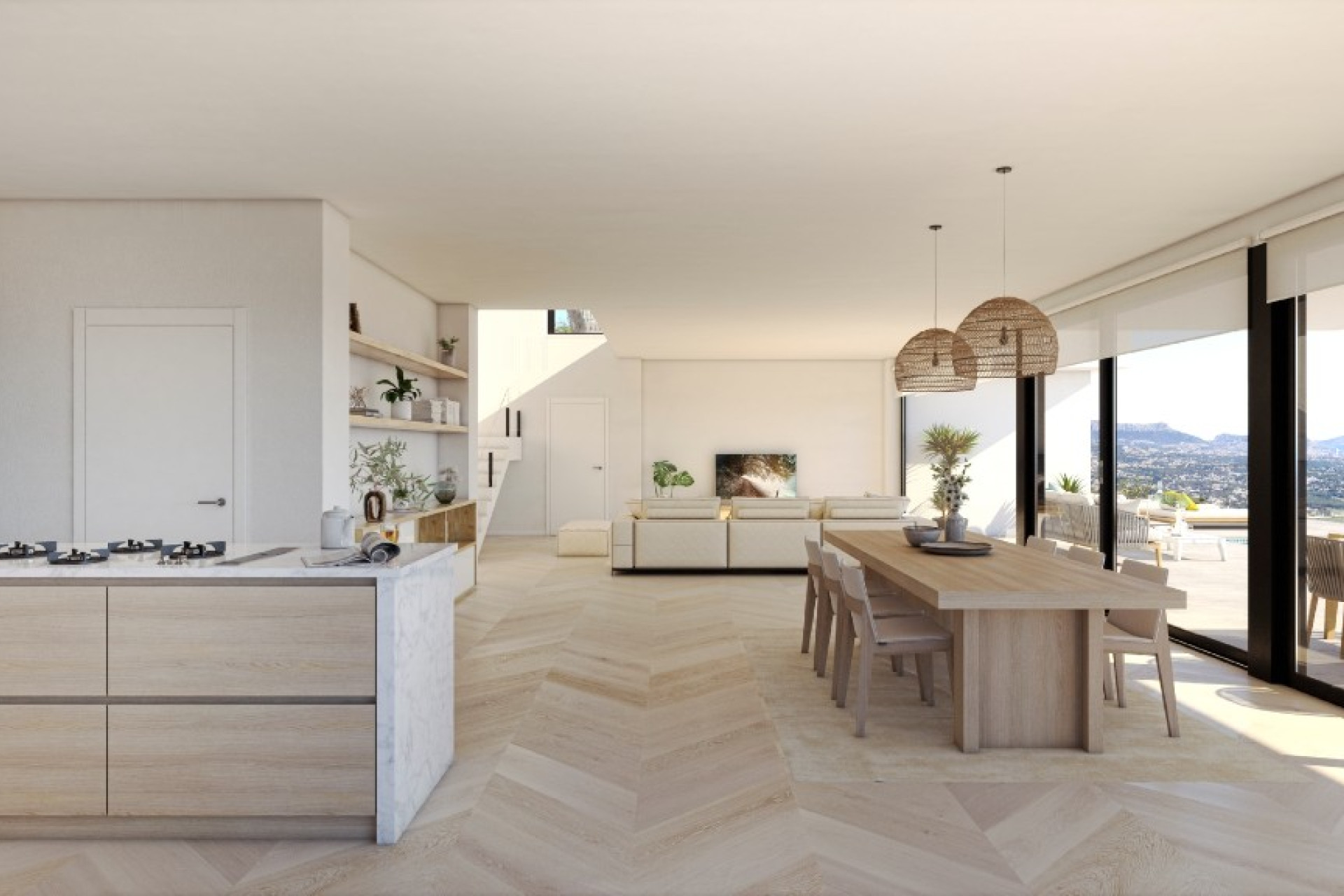 New build - 3. Semi-detached house - Moraira - Costa Blanca North